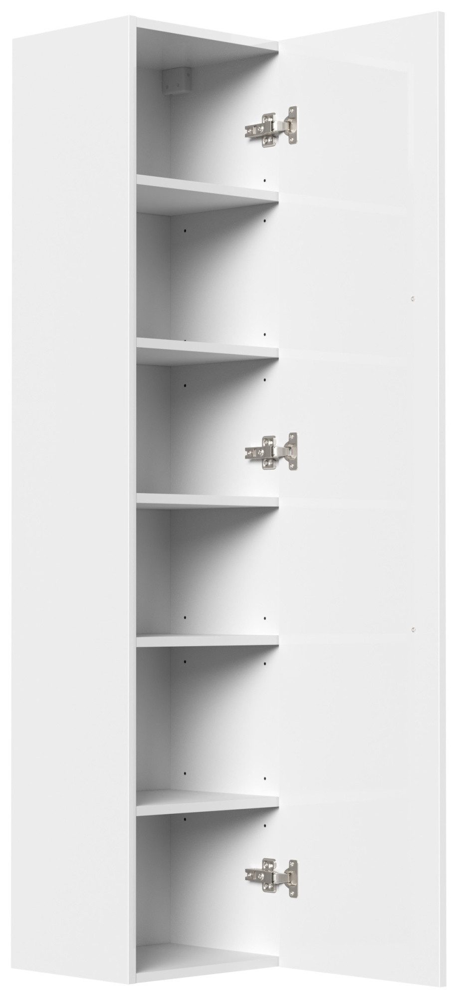 Magnolia Home Hängeschrank Hochschrank 150 cm weiss hochglanz