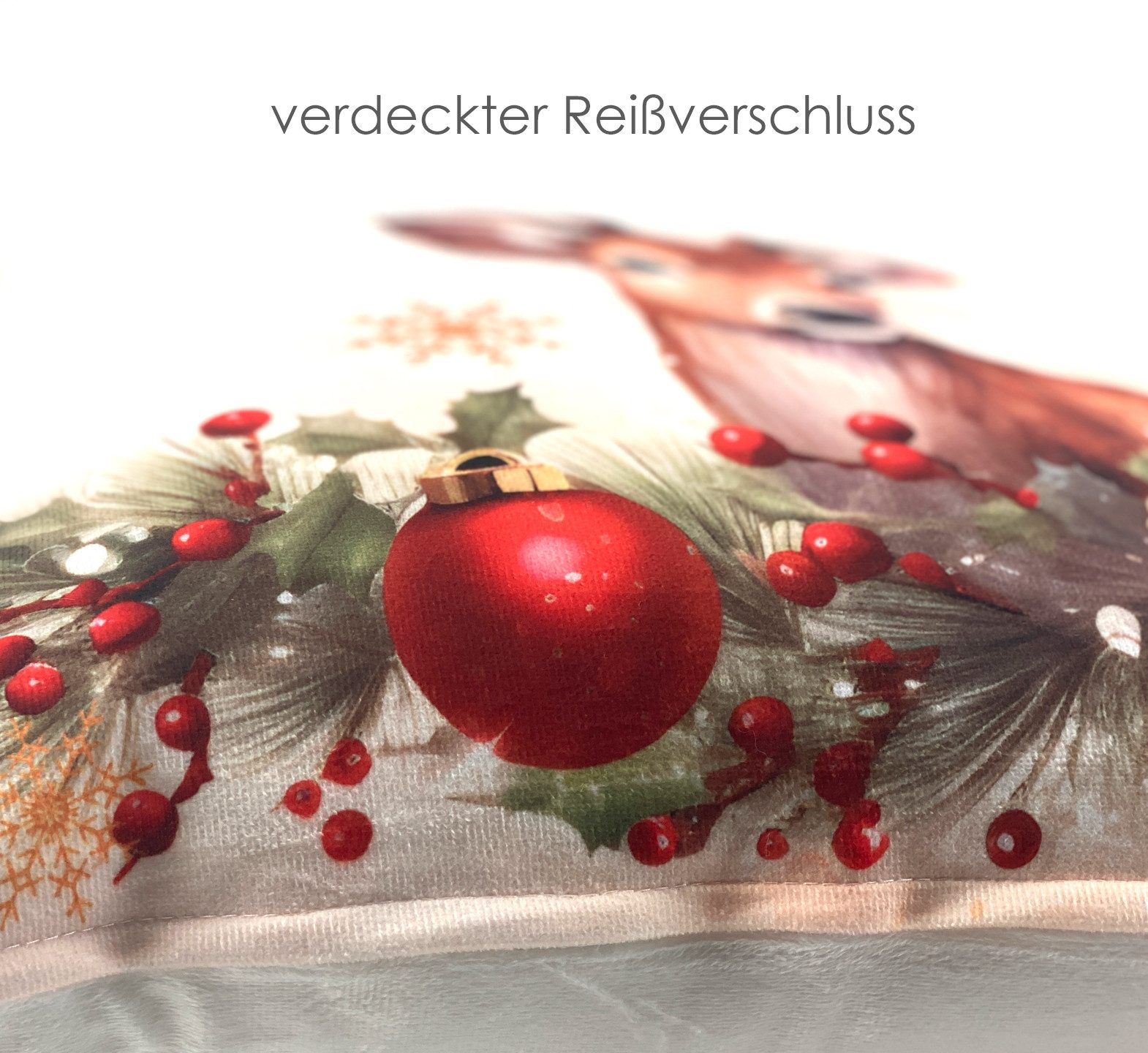 heimtexland Dekokissen Weihnachten Kissenhülle Chalet Landhaus günstig online kaufen