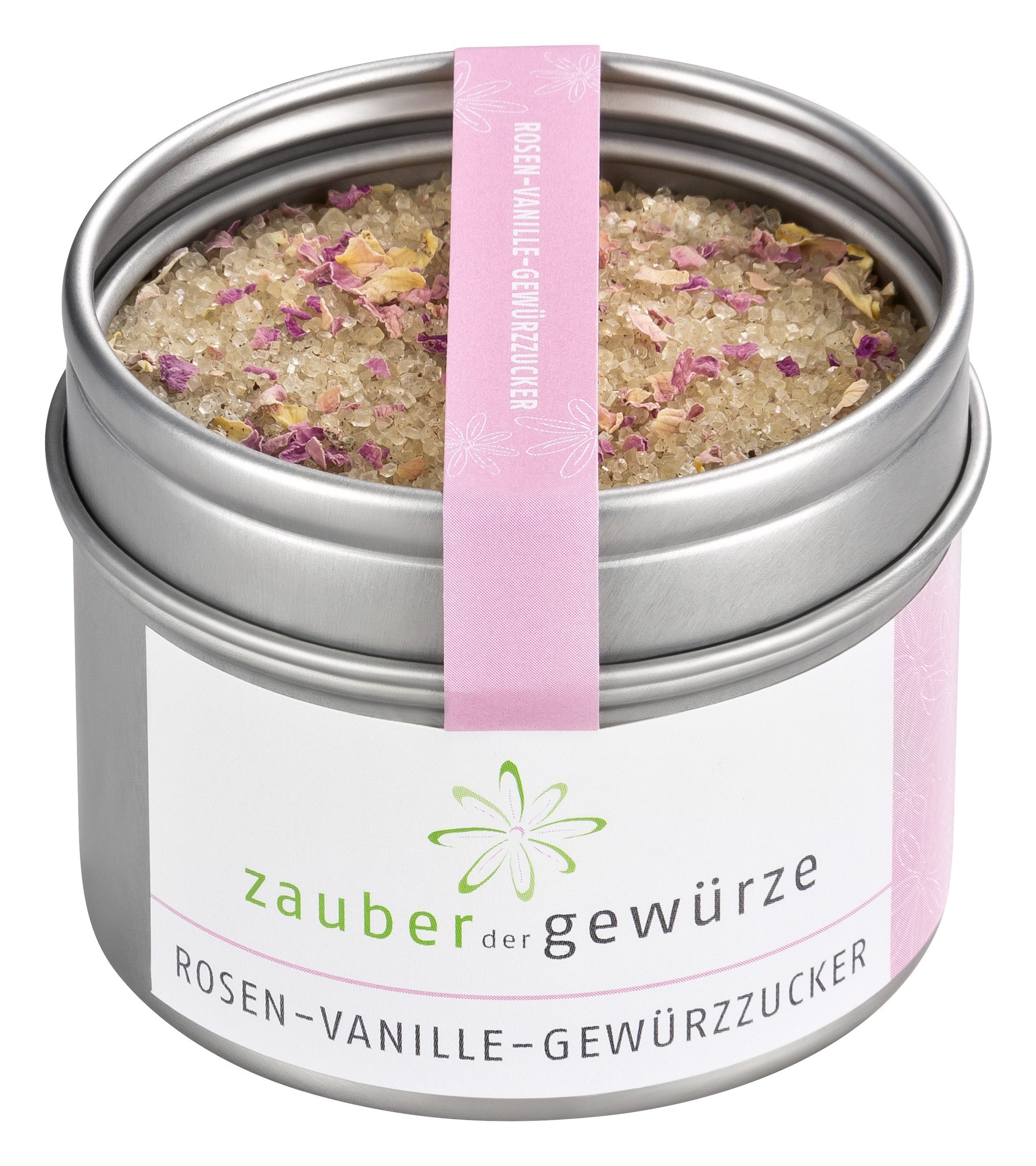 Zauber der Gewürze Gewürz Zauber der Gewürze Rosen-Vanille-Gewürzzucker