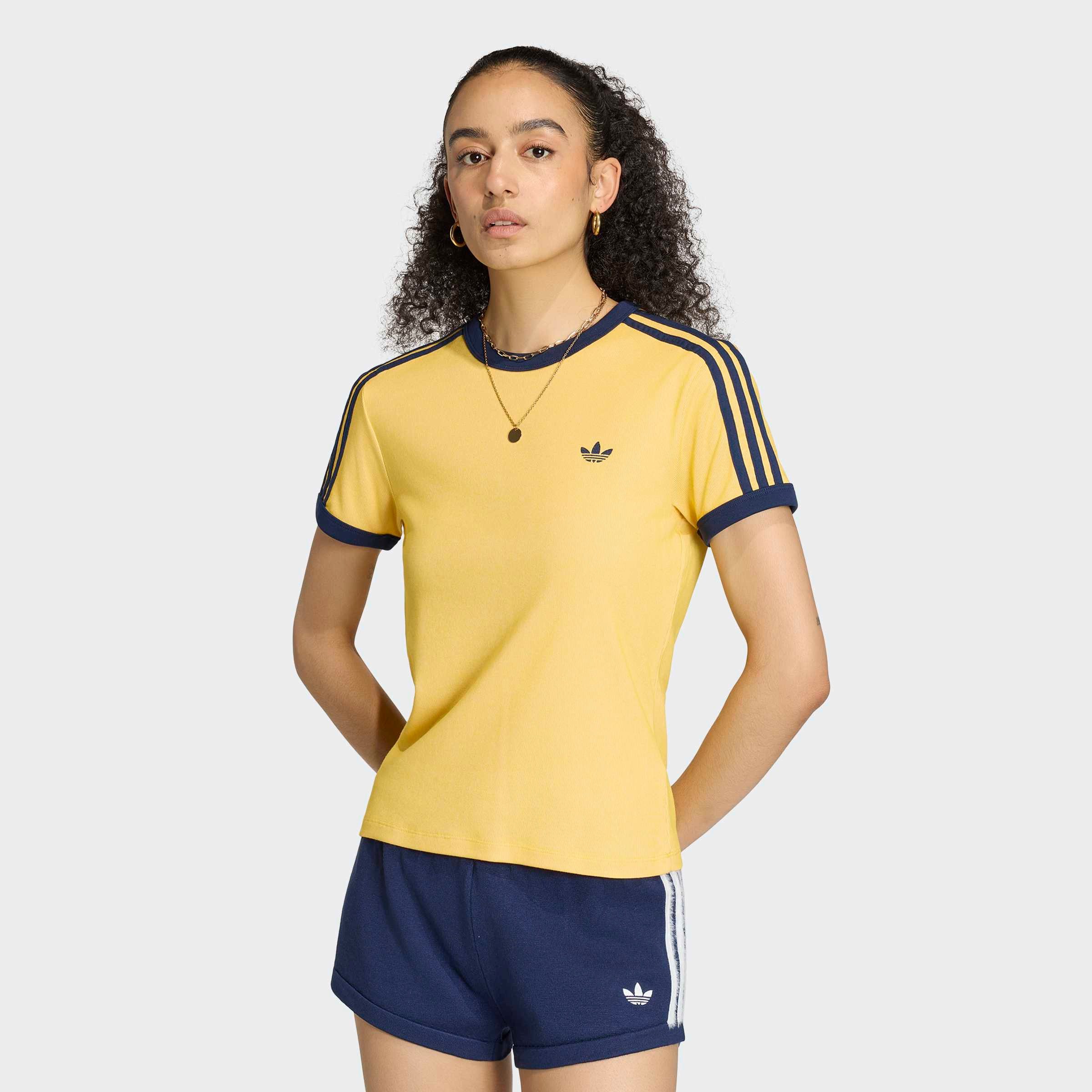 adidas Originals T-Shirt 3S CALI TEE für Erwachsene, mit Rundhalsausschnitt, ohne Verschluss, aus Polyester