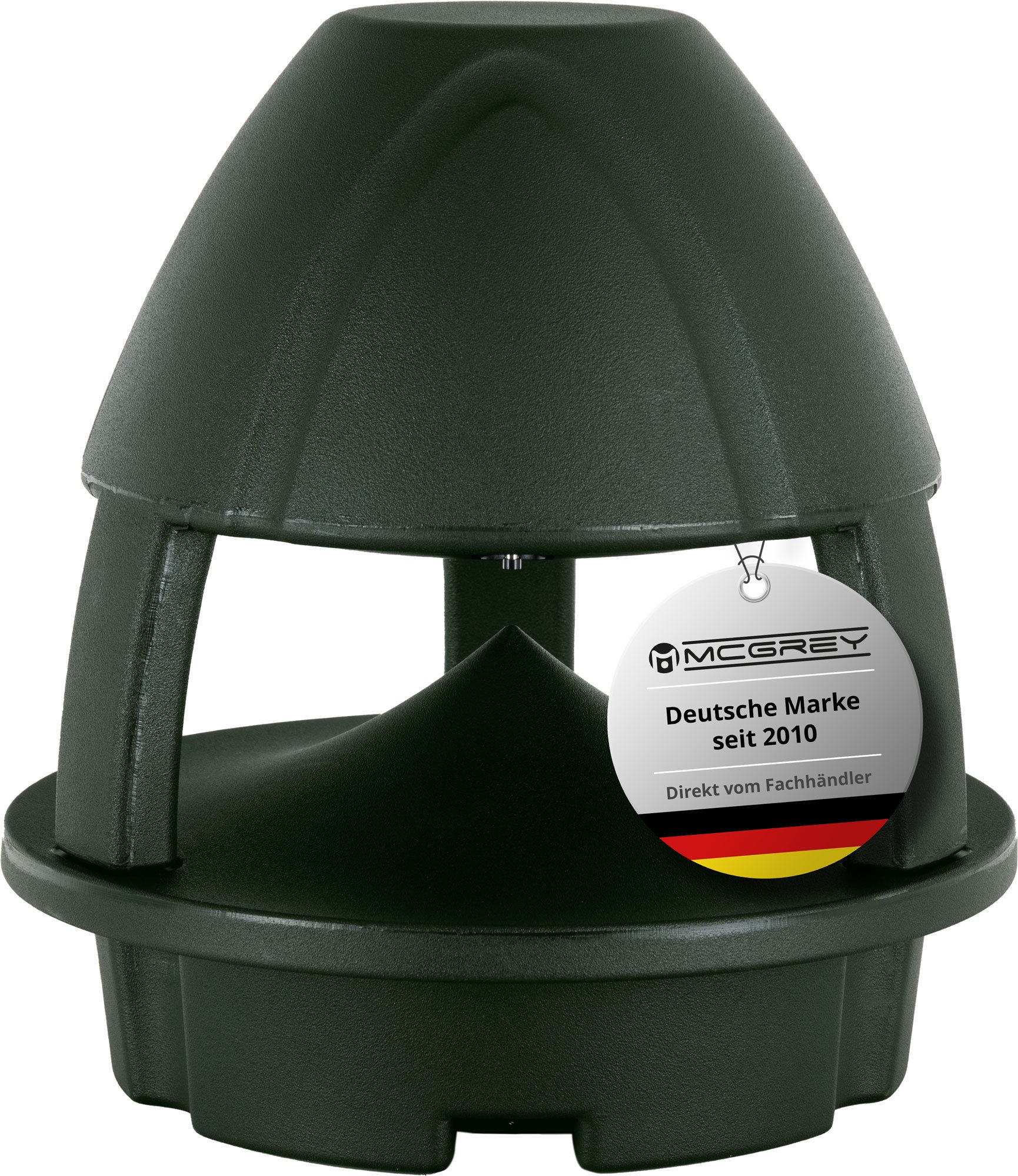 McGrey WPL-660 BT 360° Aktiver 2-Wege Garten-Lautsprecher Außenlautsprecher (Bluetooth, 60 W, Allwetter-Lautsprecher Wasser- und UV-resistent)