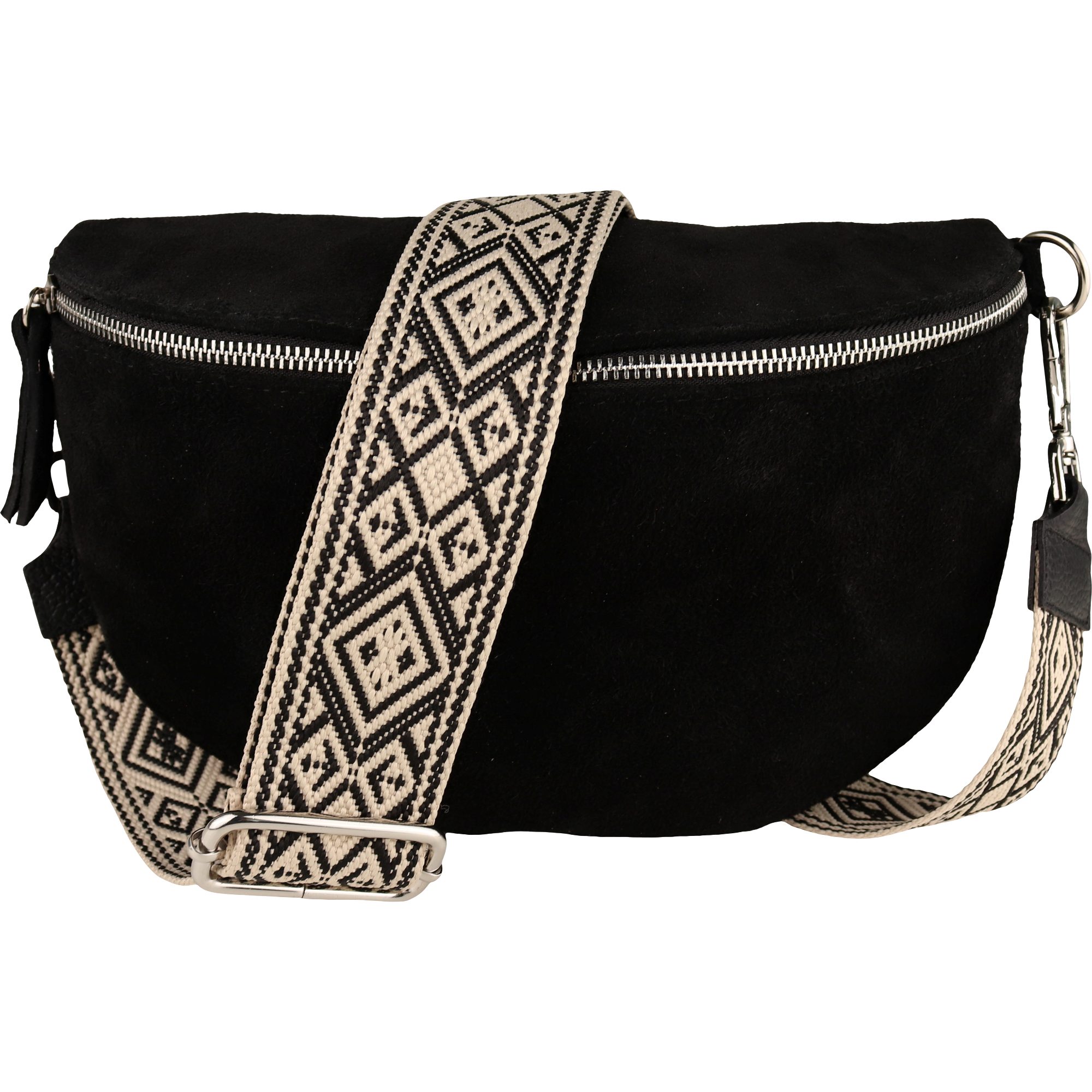 Wildleder Schwarz Karo