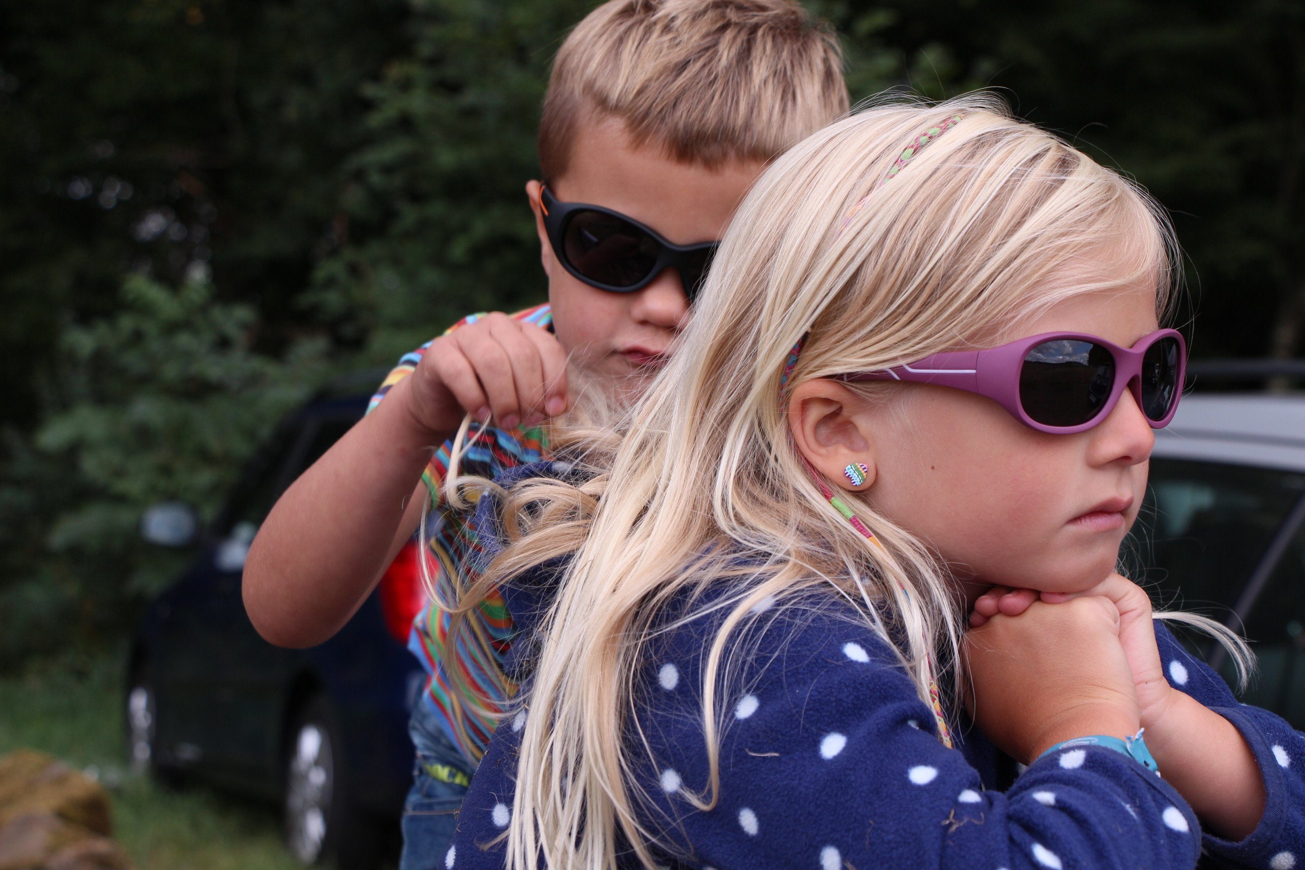Jahre, für Kinder, BPA-frei 5-10 Sonnenbrille Beere - Flieder ActiveSol SUNGLASSES