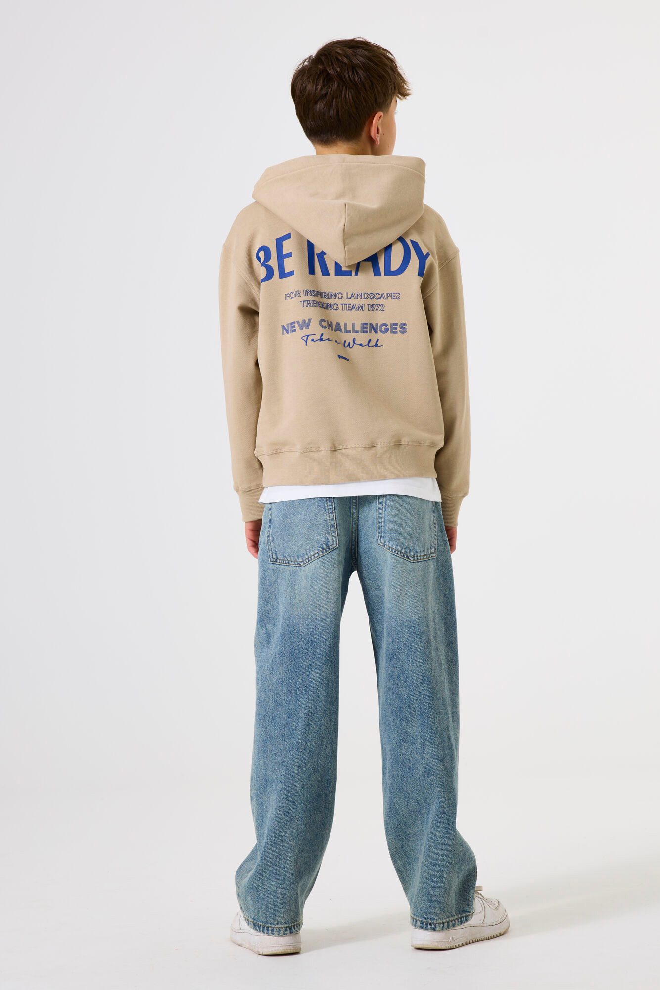 Garcia Sweatshirt mit Rückenprint