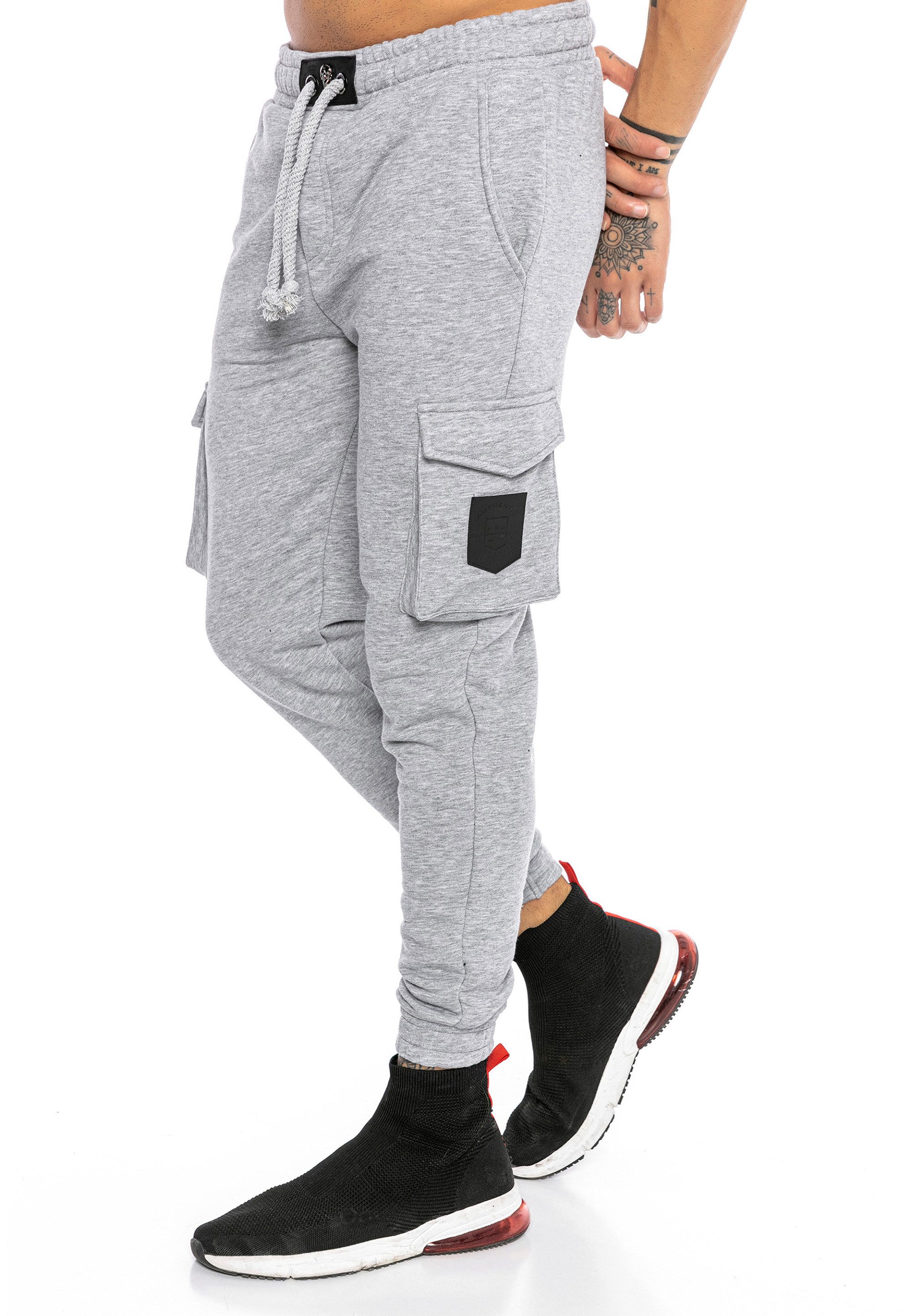 RedBridge Jogginghose im Cargo-Stil mit praktischen Beintaschen