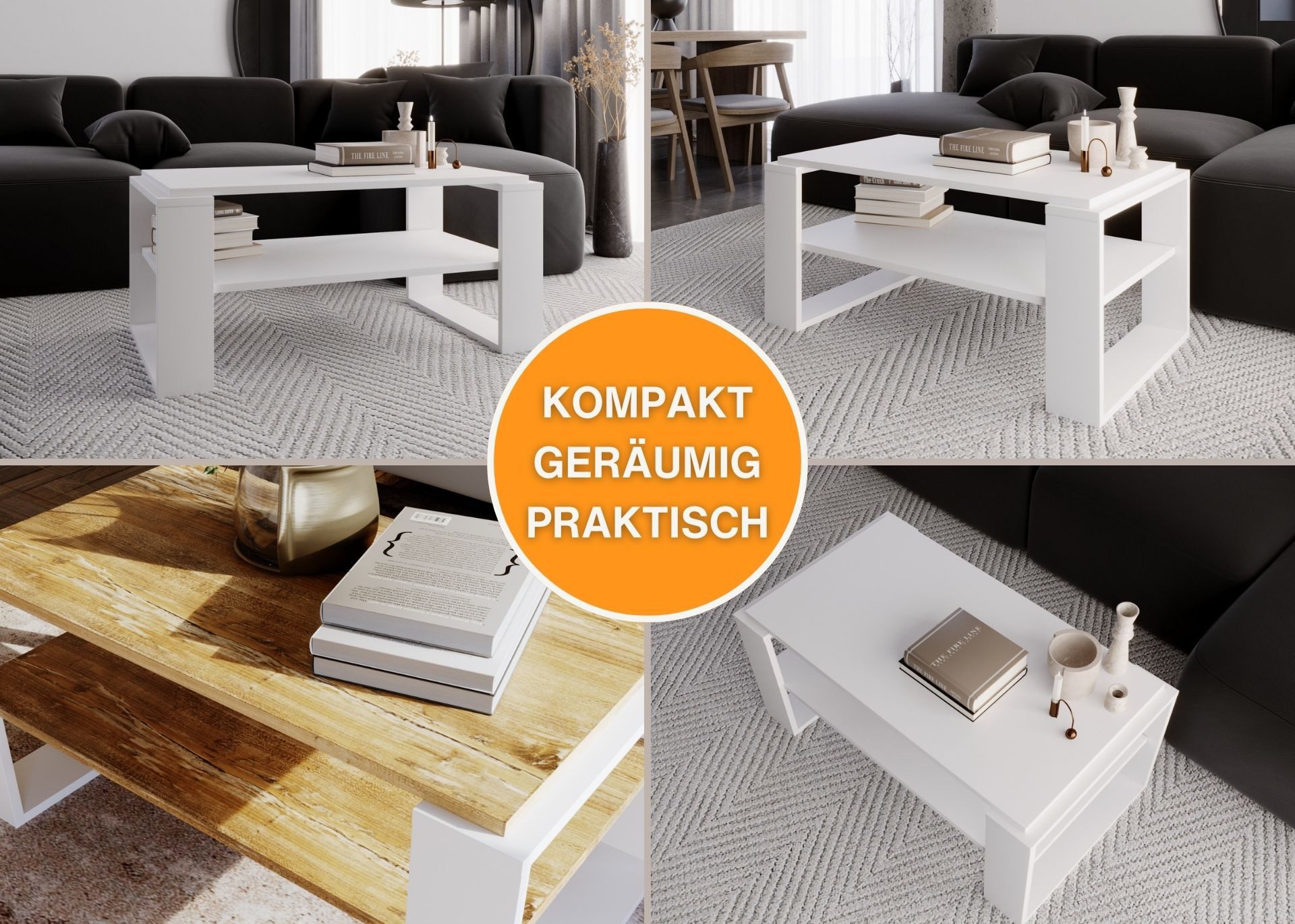 Raumhirsch Furniture Couchtisch Kaja96 modern & günstig online kaufen