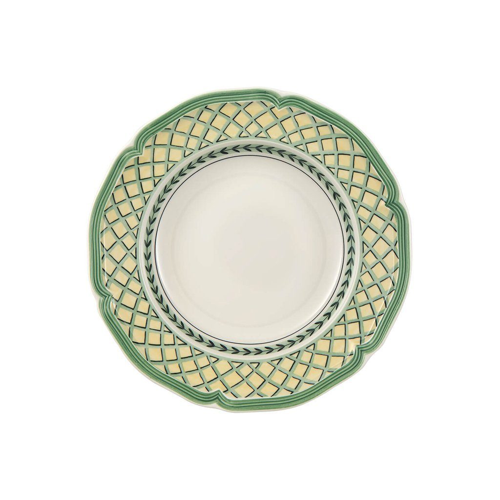 Villeroy & Boch Suppenteller FrenchGarden Suppenteller, (1 St), Premium Porcelain, mikrow.- & spülm.sicher, Made in Germany