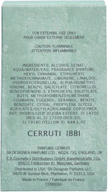 CERRUTI Eau de Toilette Cerruti 1881 Homme