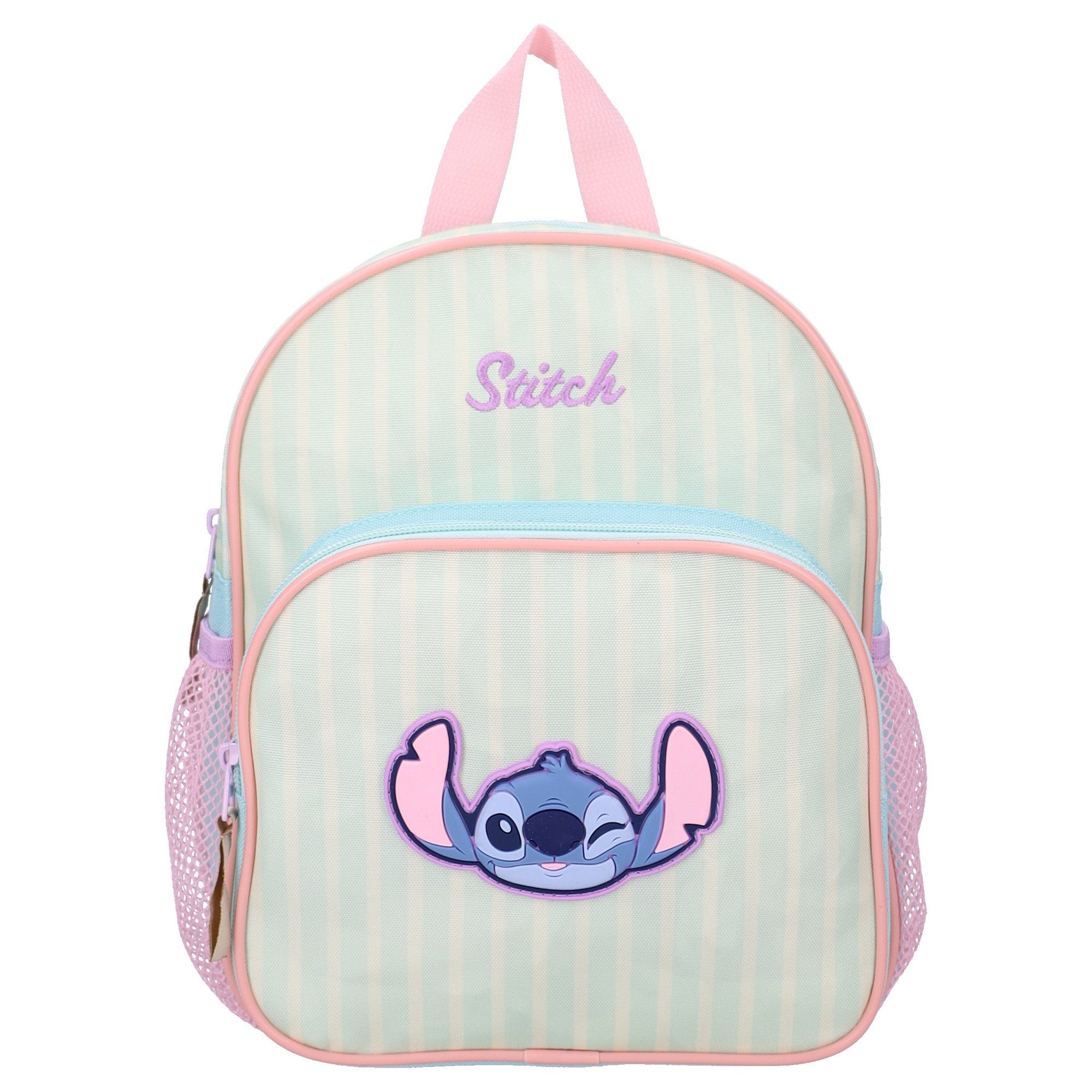 Disney Kinderrucksack Stitch Rucksack Kinder Schulrucksack Super Stripes Tasche Kindergarten