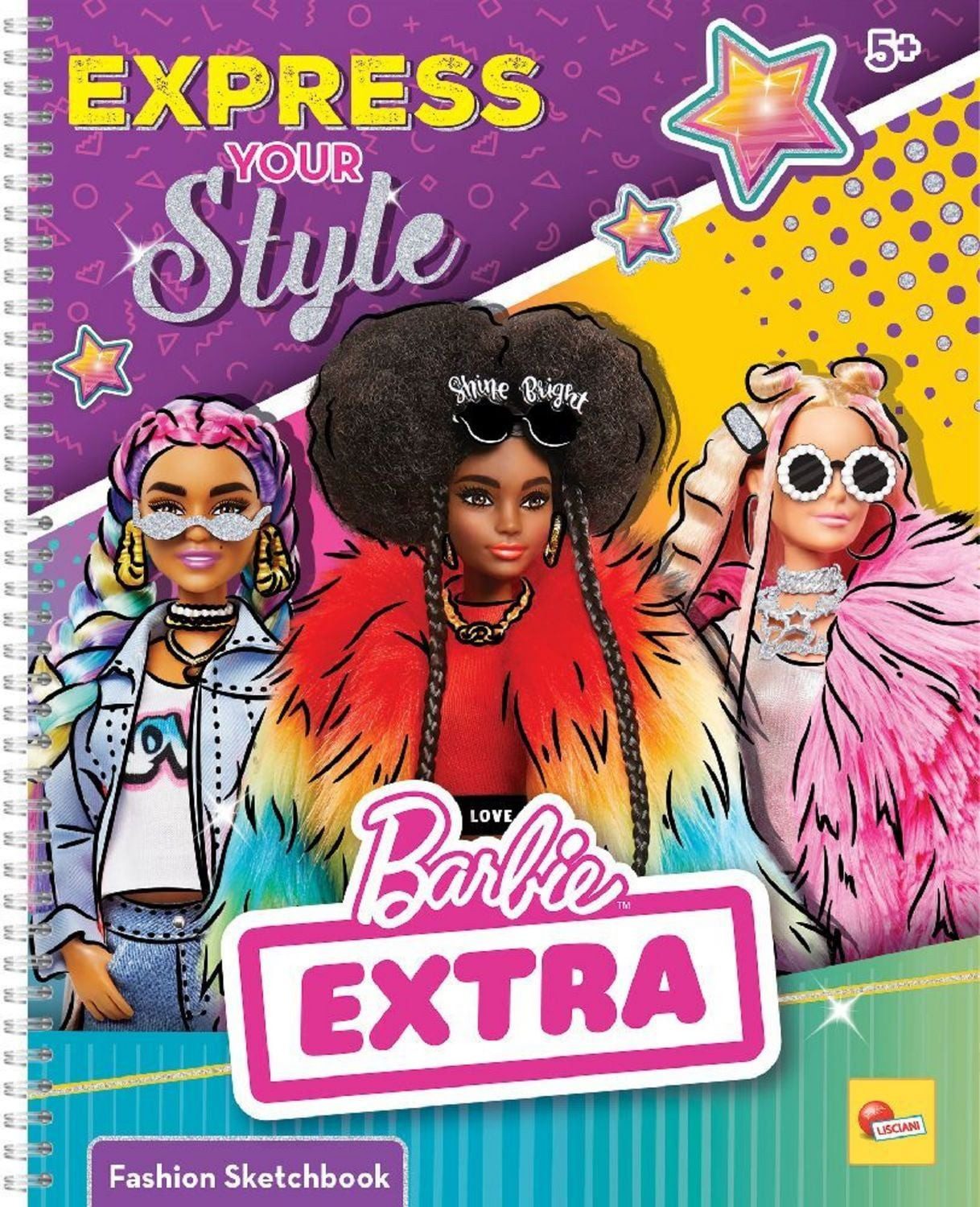 Barbie Sketch Book Express Your Style (In Display of 8 PCS) / diverse