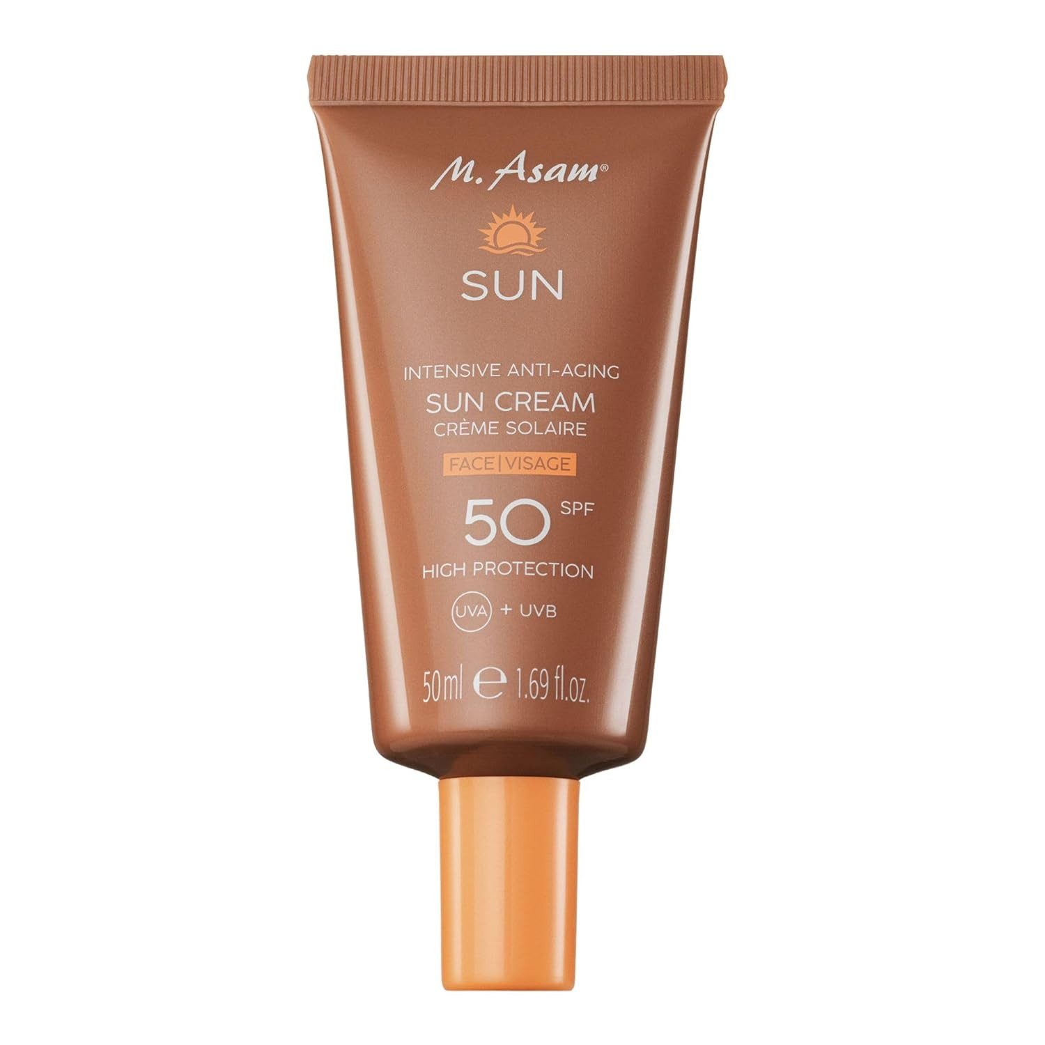 asambeauty Sonnenschutzcreme Intensive Anti-Aging Sonnencreme Gesicht LSF 50 (50 ml), 1-tlg.