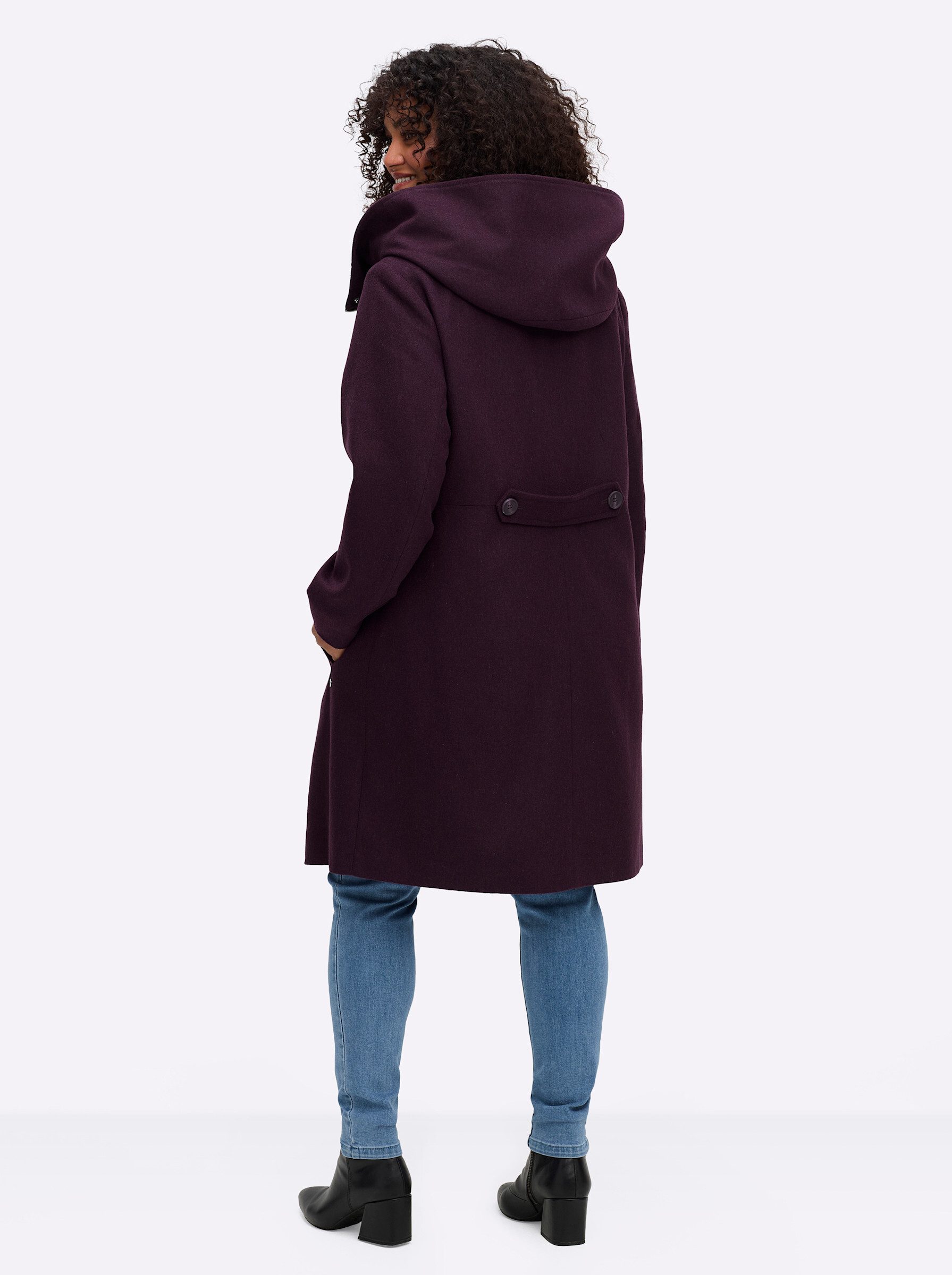 Sheego Langmantel Kurzmantel . günstig online kaufen