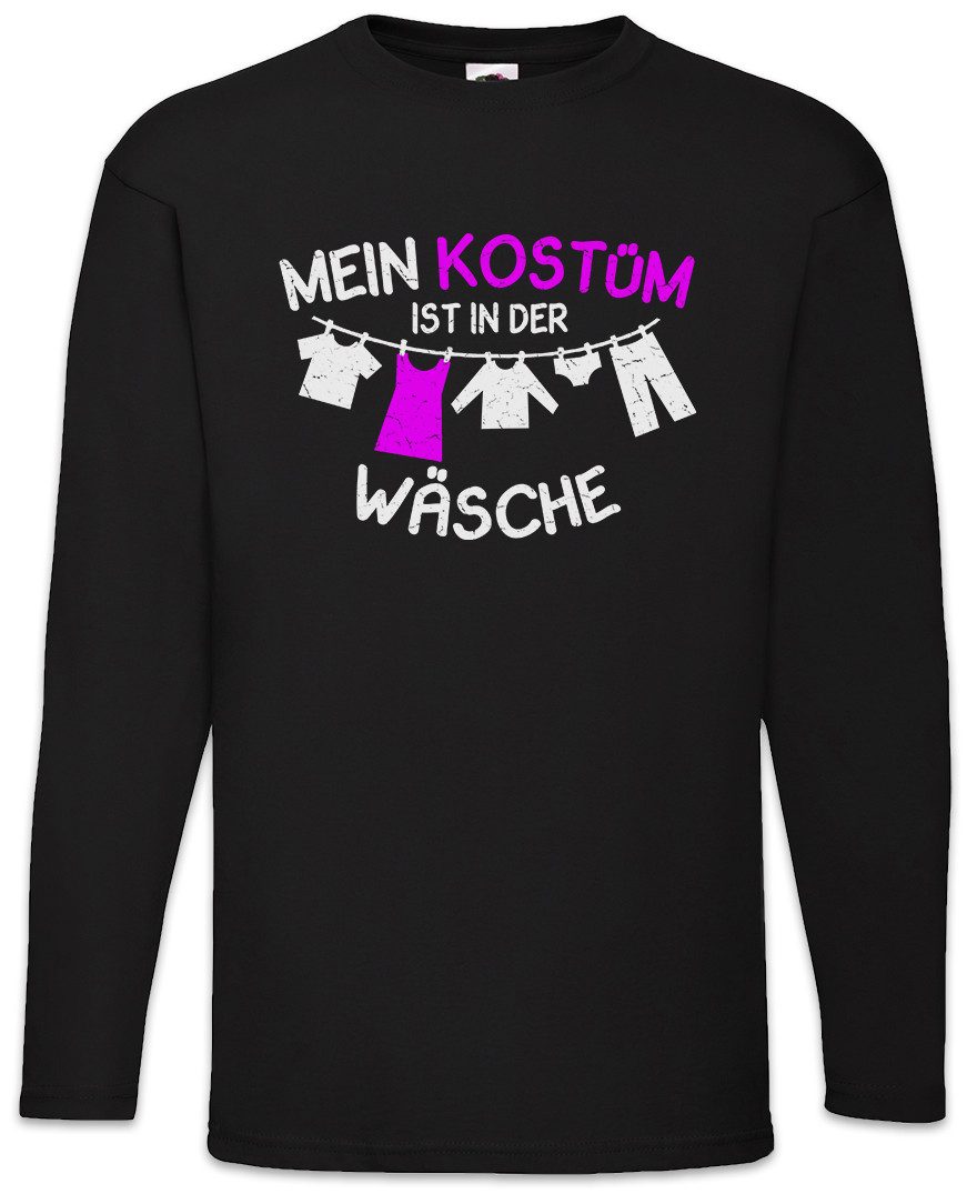 Langarmshirt Mein Kostüm Ist In Der Wäsche Langarm T-Shirt Fasching Fassenacht