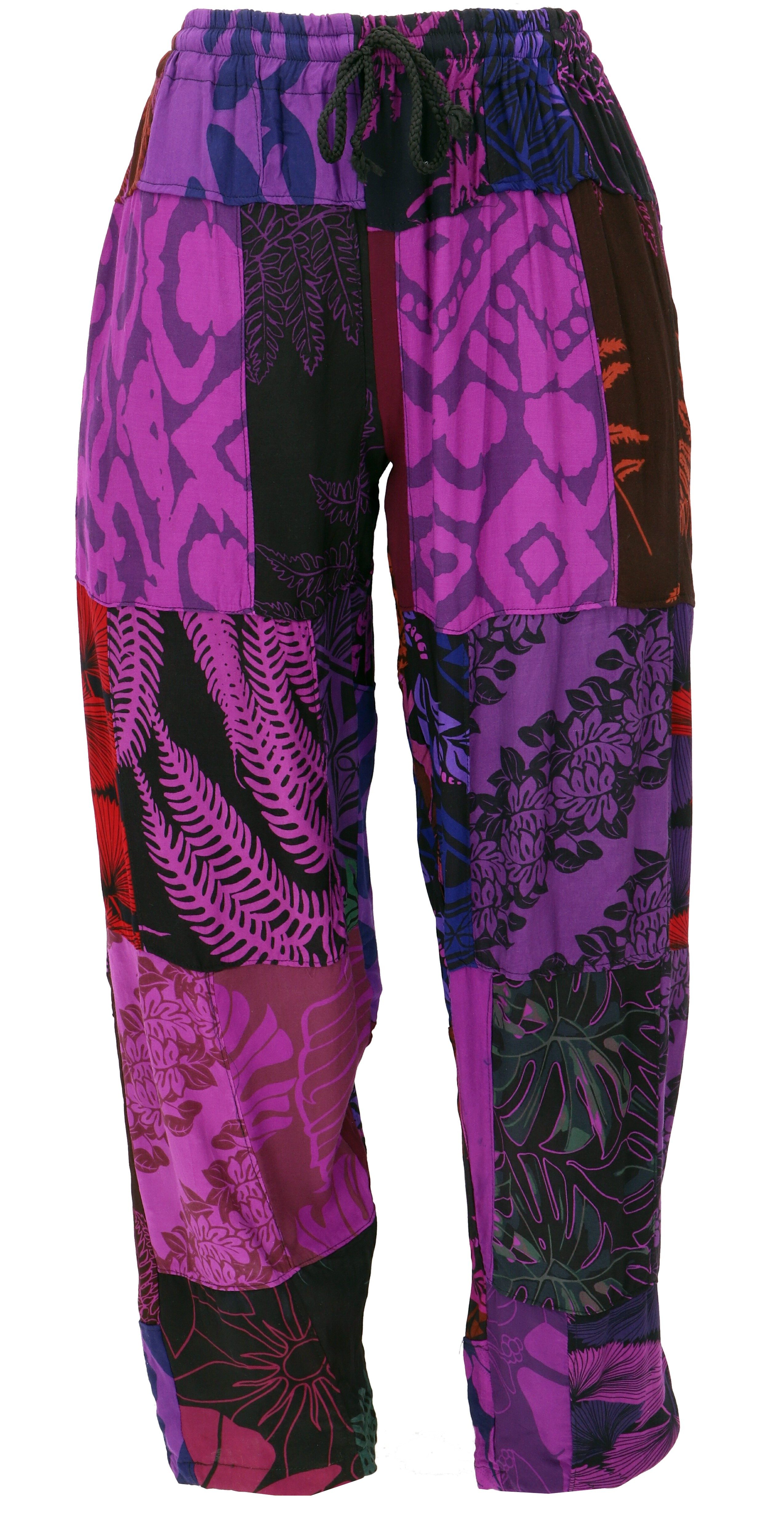 Guru-Shop Relaxhose Unikat upcyceling Patchwork Hose günstig online kaufen