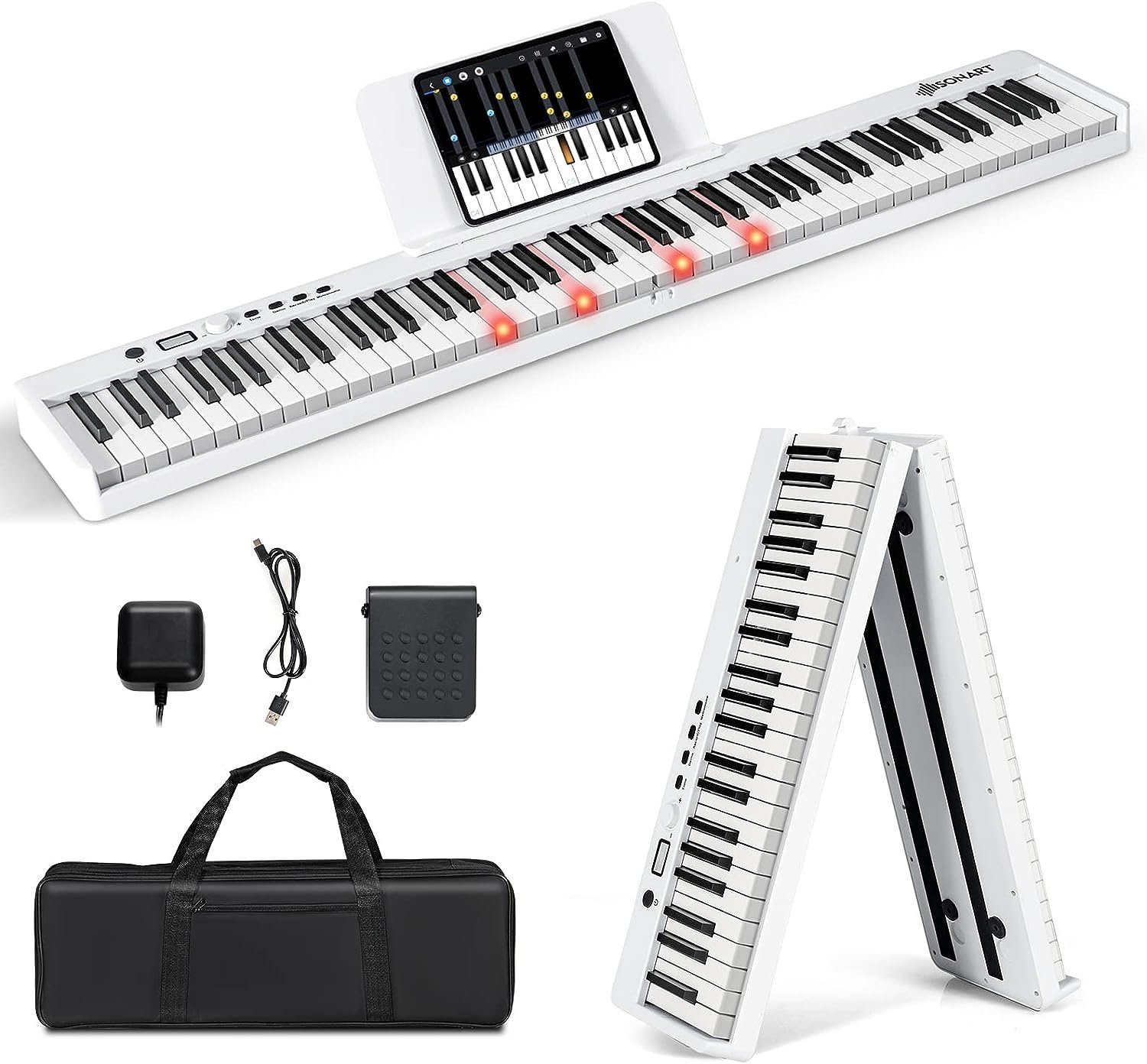 Spielzeug-Musikinstrument 88 Tastatur
