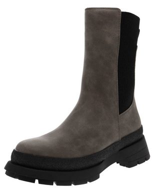 Buffalo SHARI Grau Stiefelette Vegane Damen Chelsea Boot