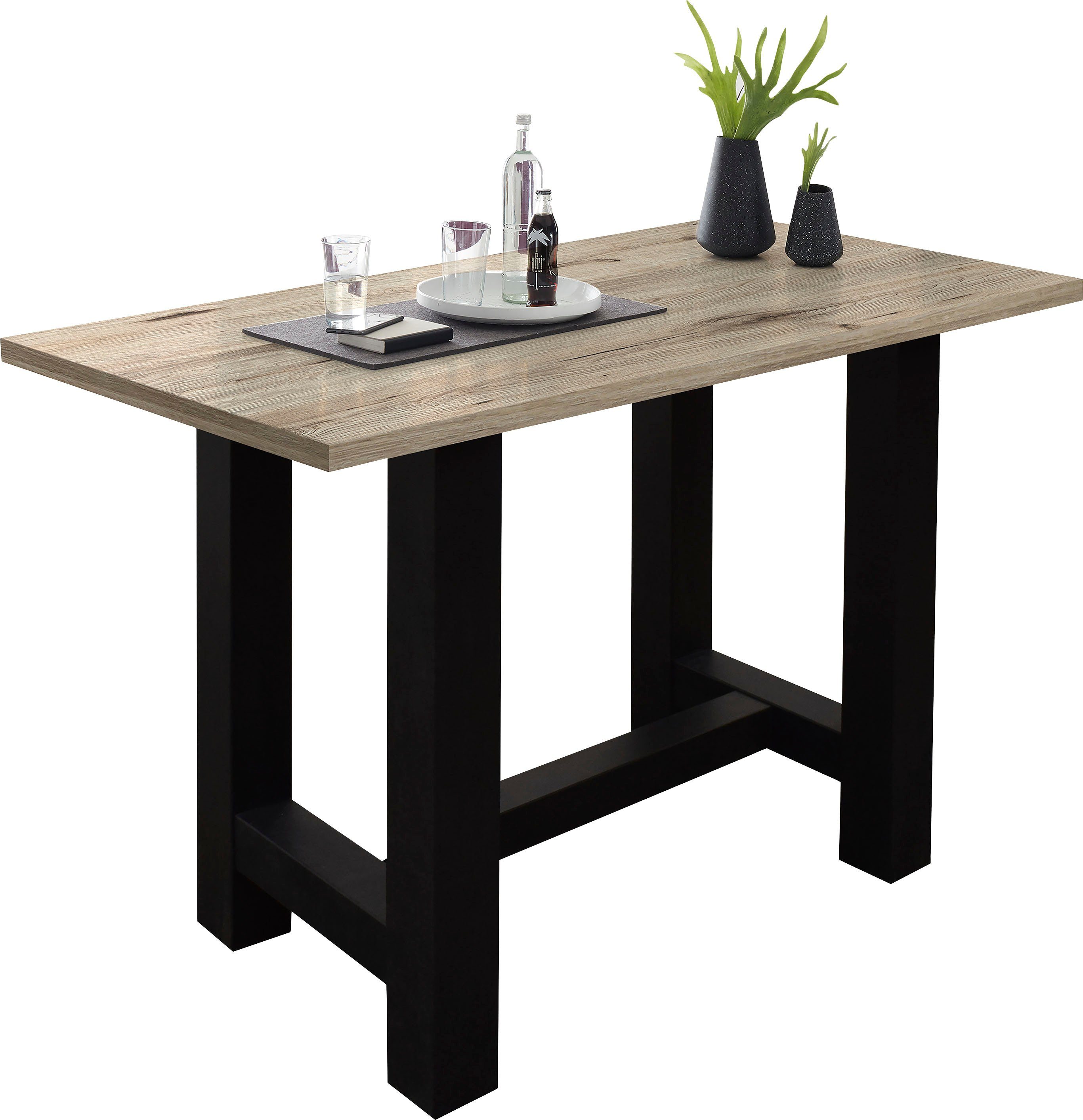 Mäusbacher Bartisch, Gestell in U-Form (Breite günstig online kaufen