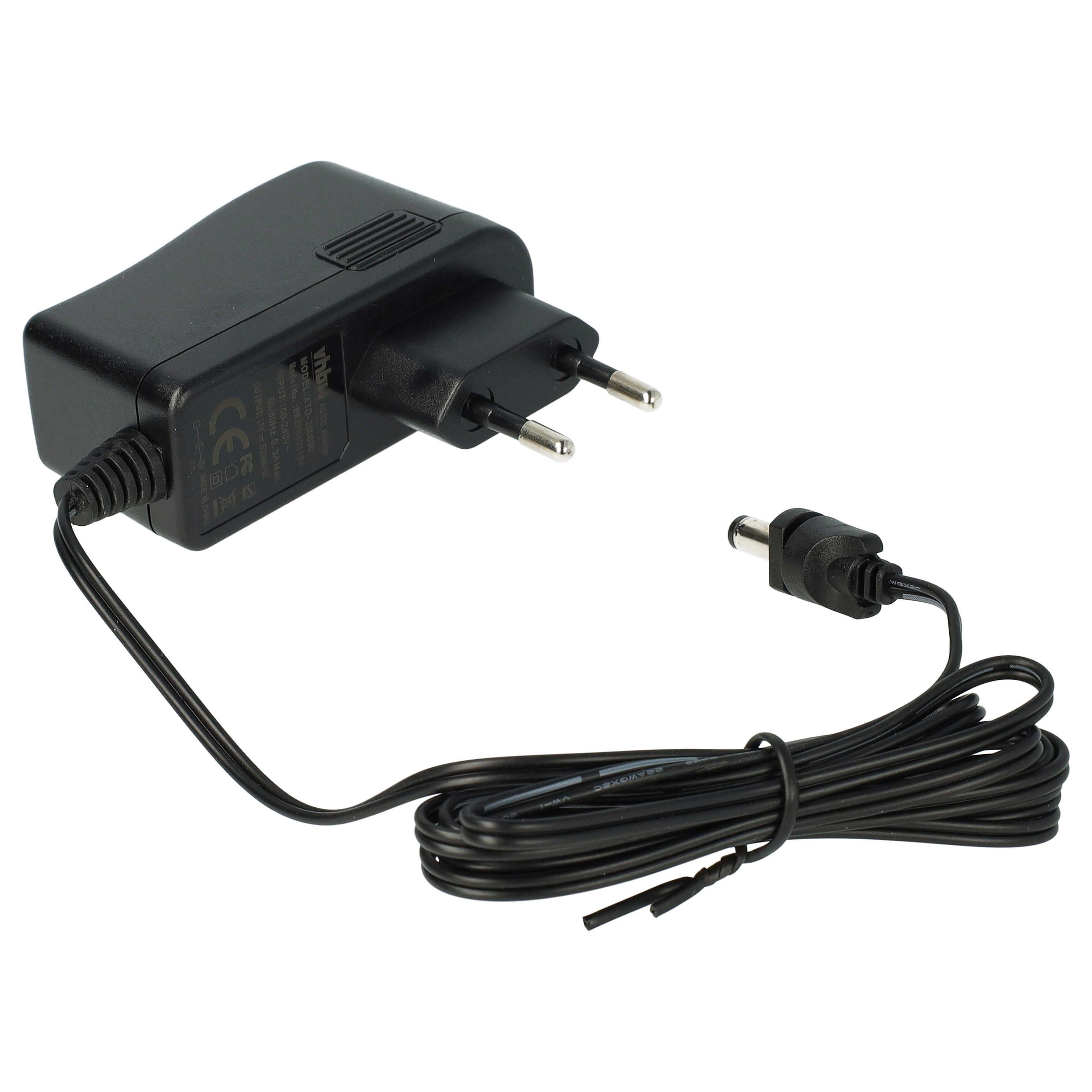 vhbw passend für Grundig VCH 9930, VHC9629, VCH9630, GMN9080, VCR2330 Akku- Schnelllade-Gerät (1-tlg., Hochwertiges Ladekabel zum sicheren, komfortablen Auflade – Bild 2 von 5