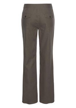 Aniston CASUAL Leinenhose mit Bindeband