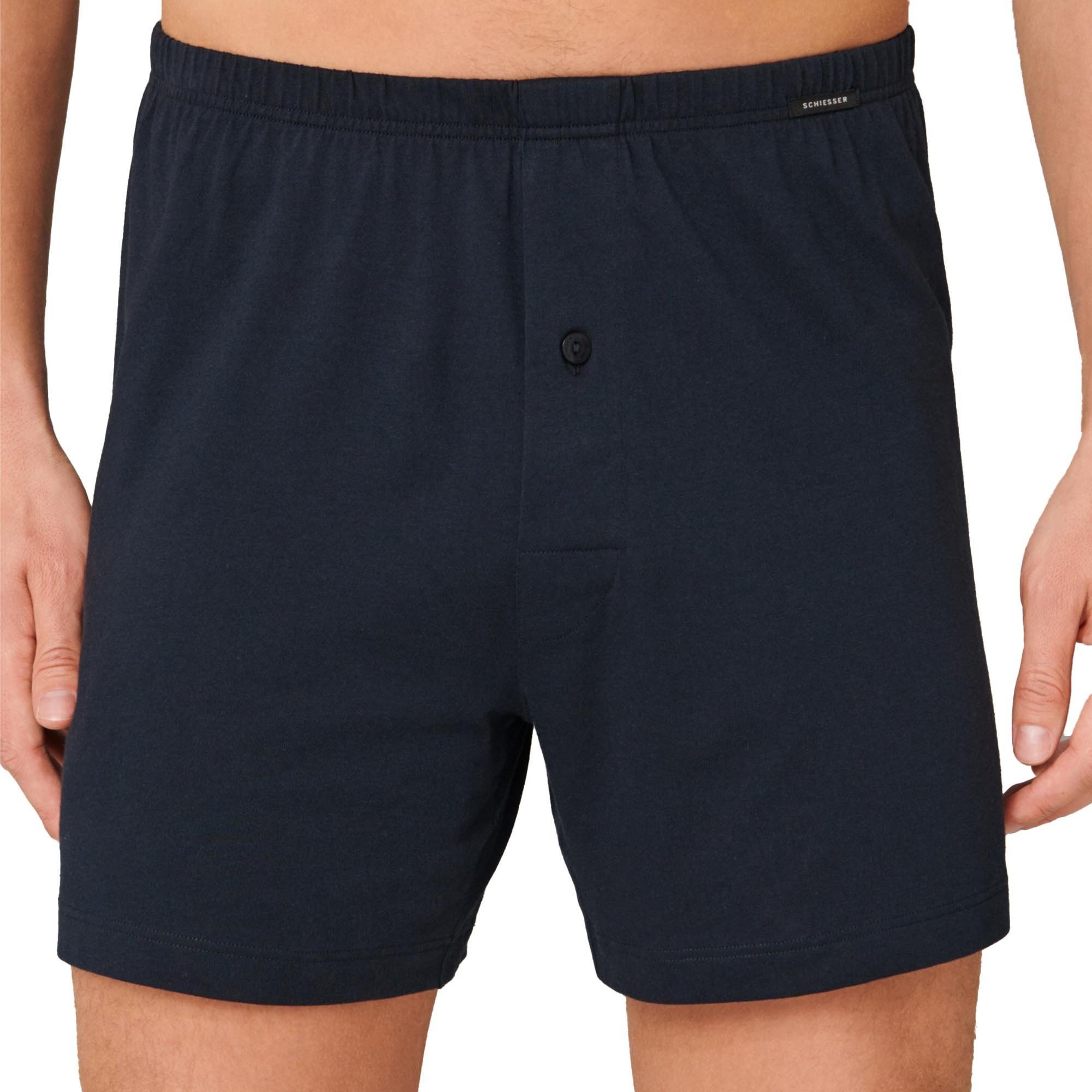Schiesser Boxer Herren Boxershort 2er Pack Baumwolle (Packung, 2er Pack)