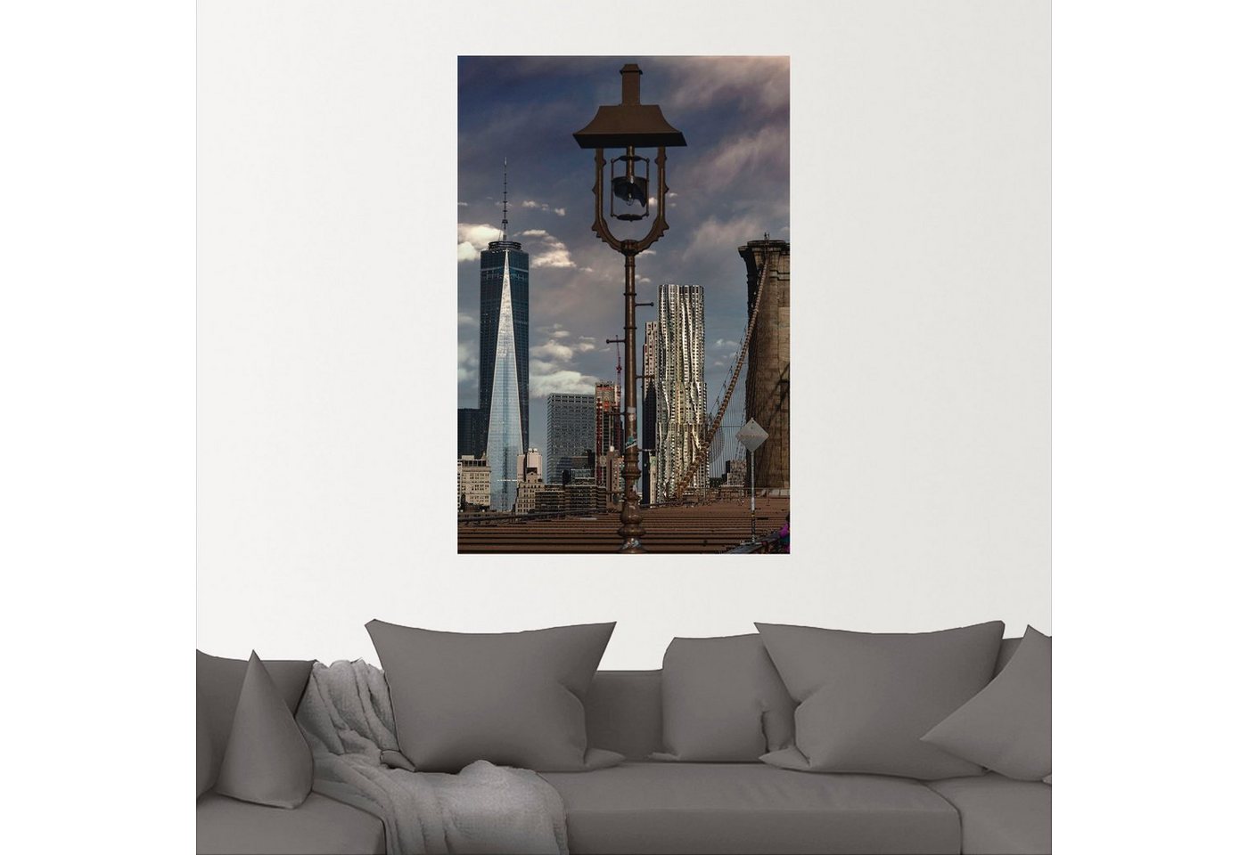 Artland Wandbild »New York One World Trade Center«, New York (1 Stück), in vielen Größen & Produktarten - Alubild / Outdoorbild für den Außenbereich, Leinwandbild, Poster, Wandaufkleber / Wandtattoo auch für Badezimmer geeignet-kaufen