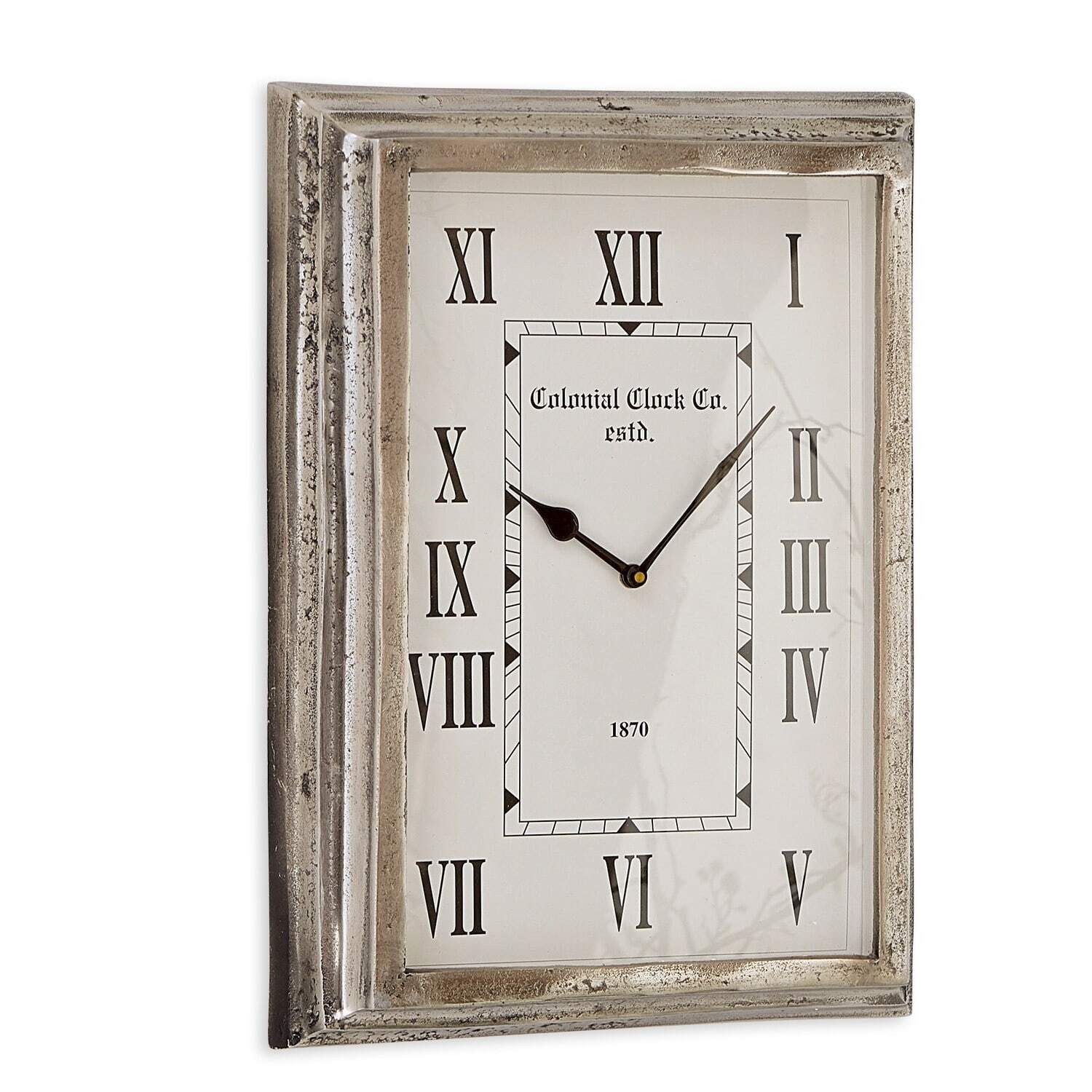 Mirabeau Wanduhr Uhr Roman antiksilber günstig online kaufen