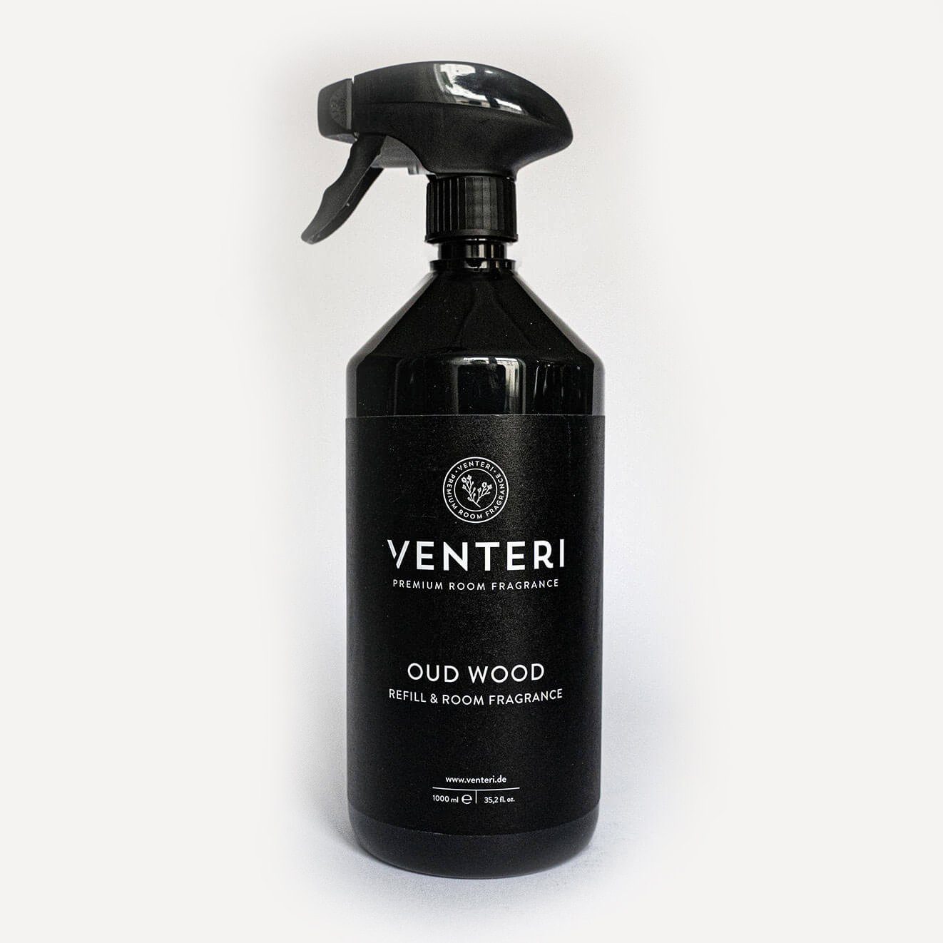 VENTERI Raumduft-Nachfüllflasche Oud Refill & Raumspray Wood