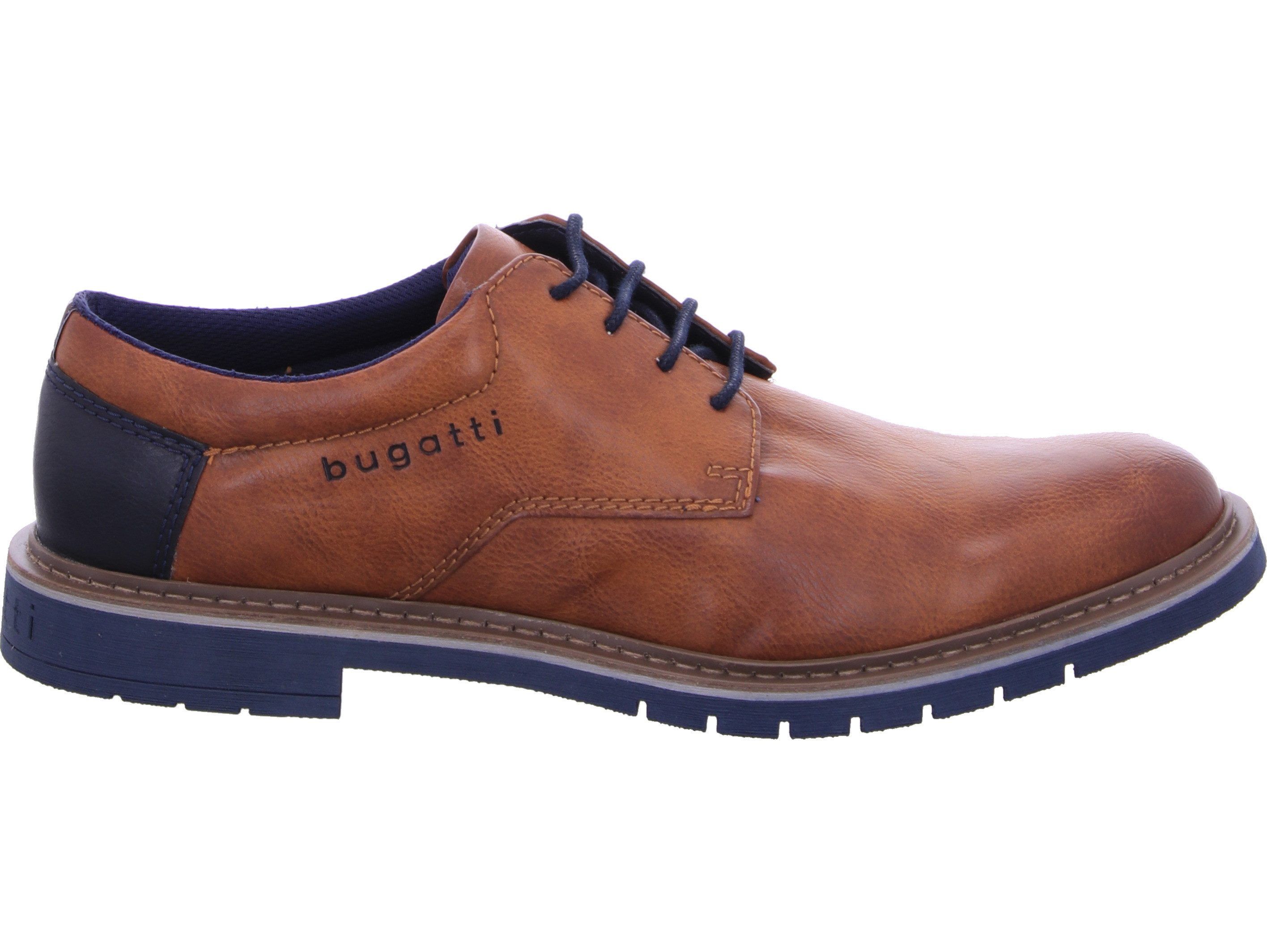 bugatti Schnürschuh echtes Leder günstig online kaufen