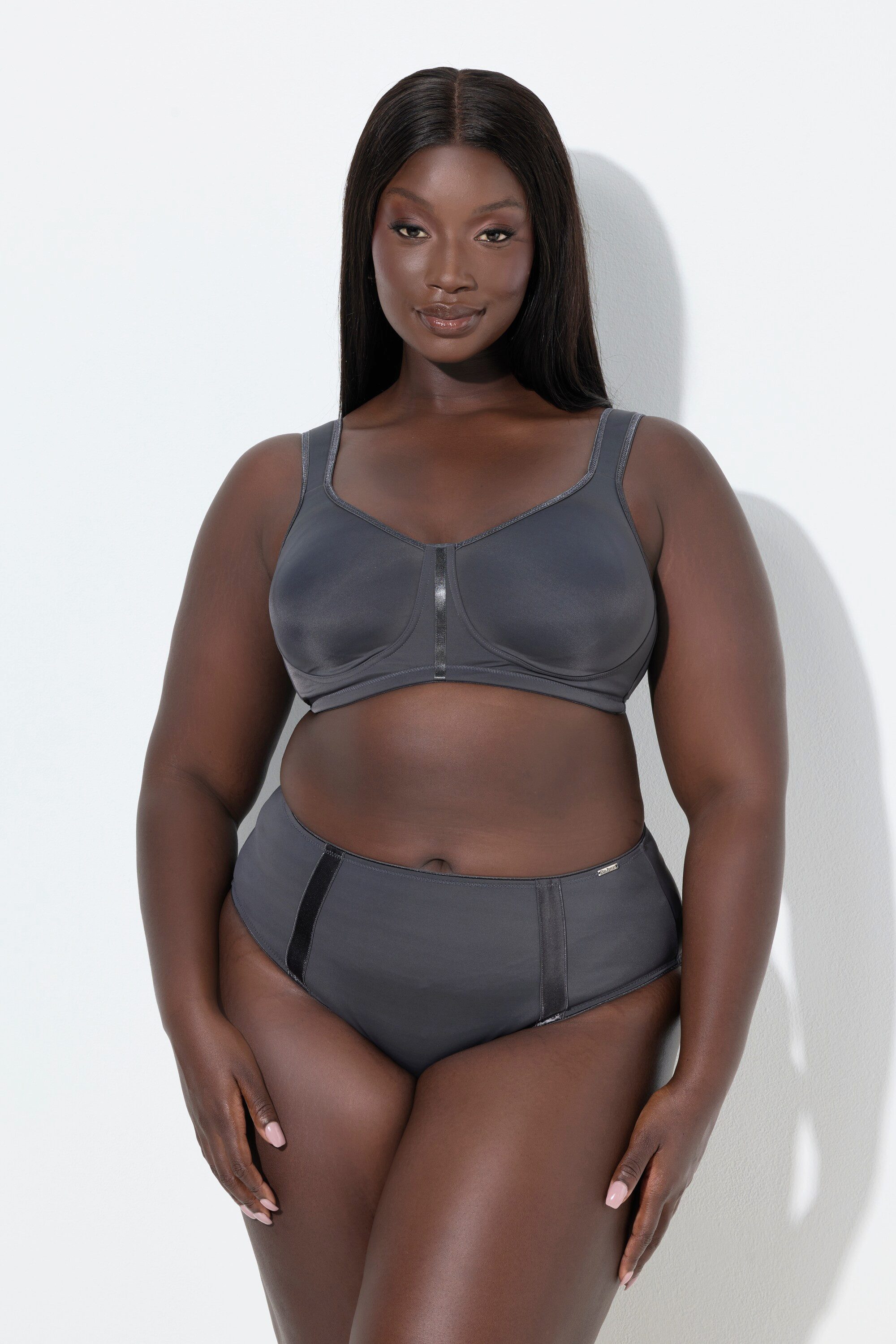 Ulla Popken Bügel-BH Wellness-BH Mikrofaser ohne Bügel