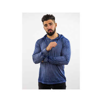 TREVOR'S Sweatshirt blau regular (1-tlg)