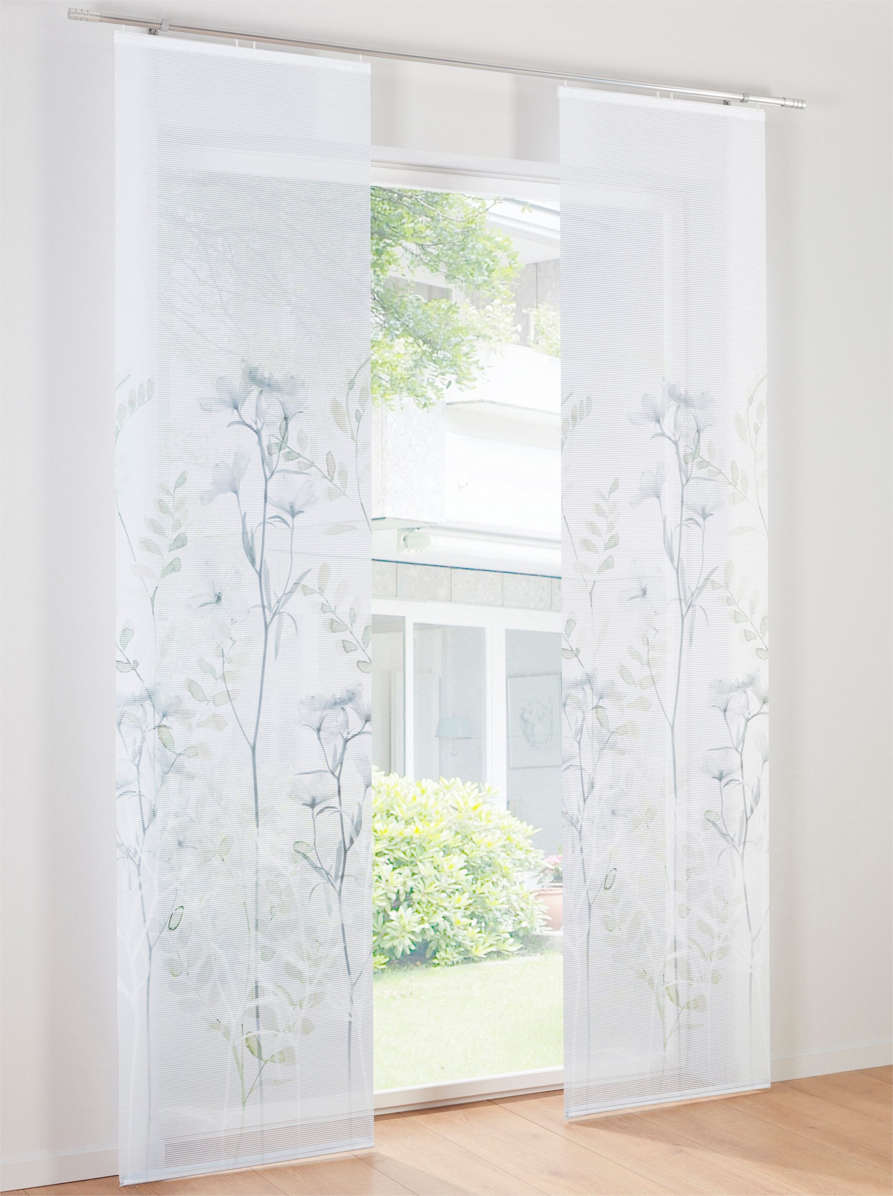 heine Gardine Schiebevorhang, (1 St), halbtransparent, günstig online kaufen