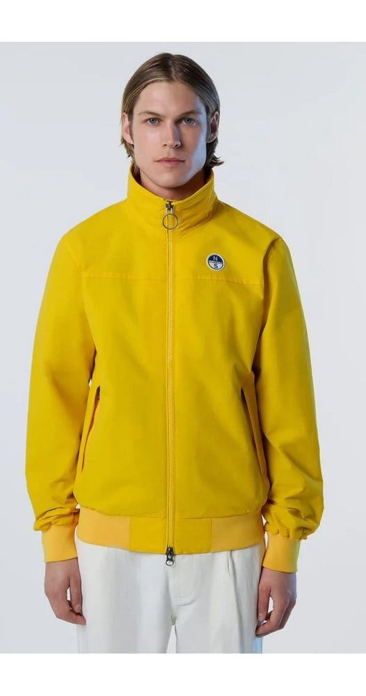 North Sails Funktionsjacke Übergangsjacke Original Sailor (Stehkragen, wasserabweisend) gelb