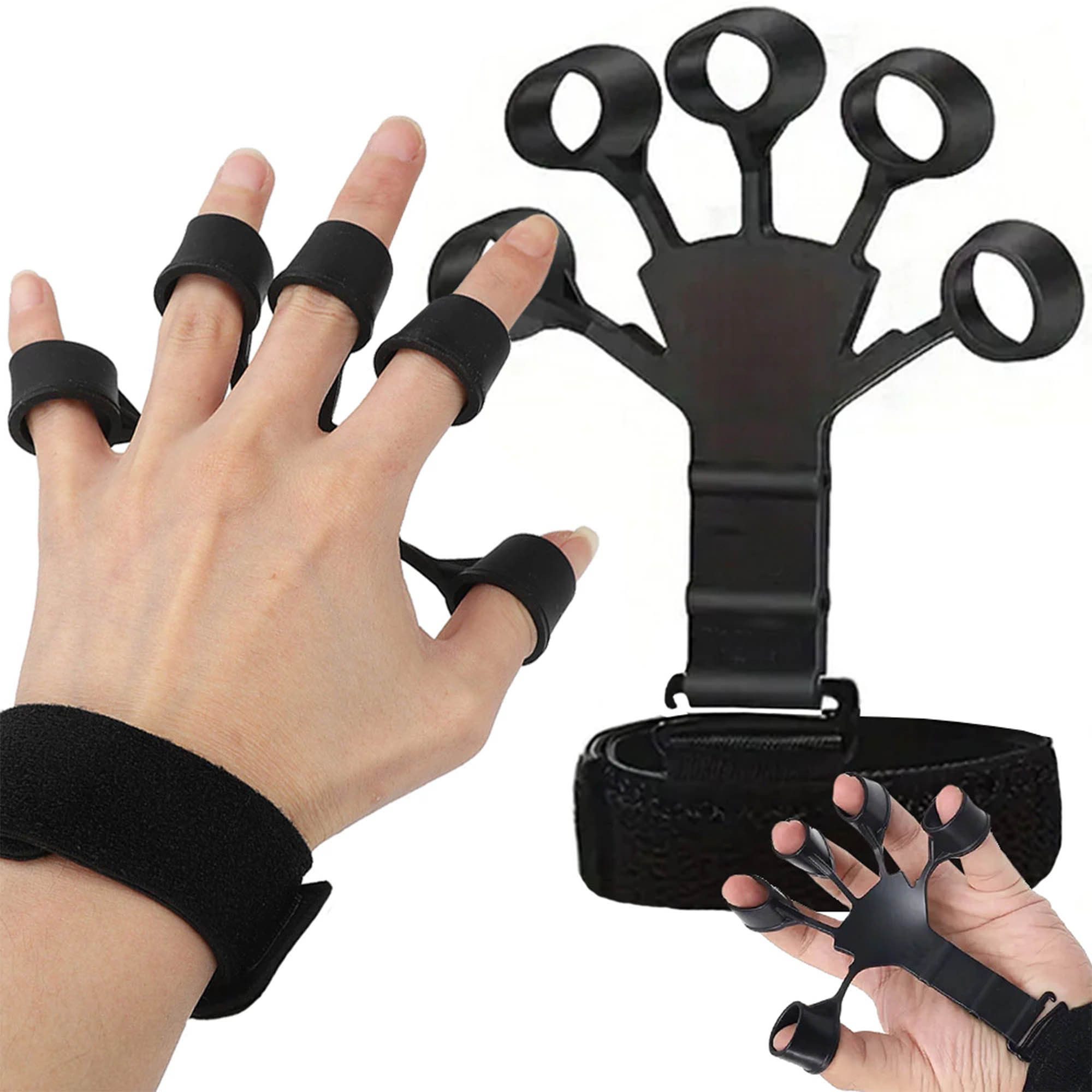 VERK GROUP Handmuskeltrainer Handtrainer Fingertrainer Fingerhantel, Unterarmtrainer, Hand Grip, Griffkraft