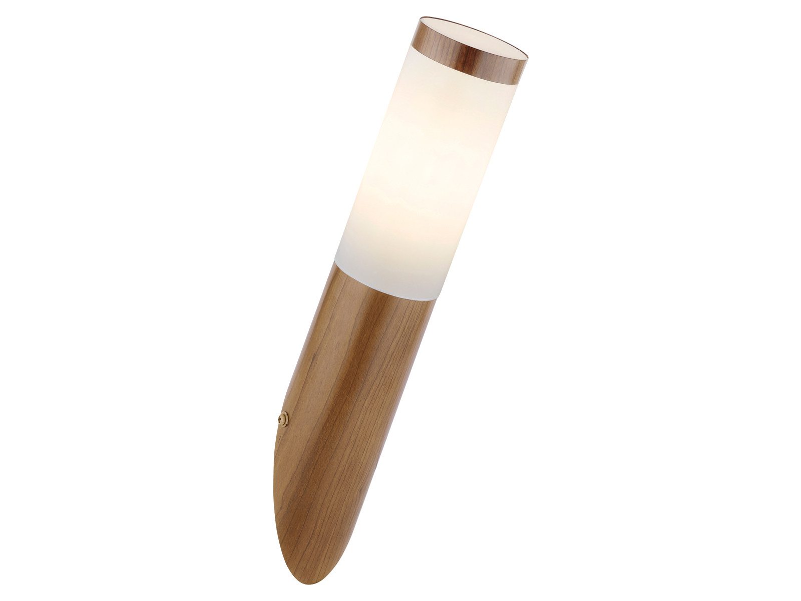 GLOBO LIGHTING LED Außen-Wandleuchte, LED wechselbar, warmweiß, Fassadenbeleuchtung Außenlicht Terrassenleuchte Hausbeleuchtung H 39cm