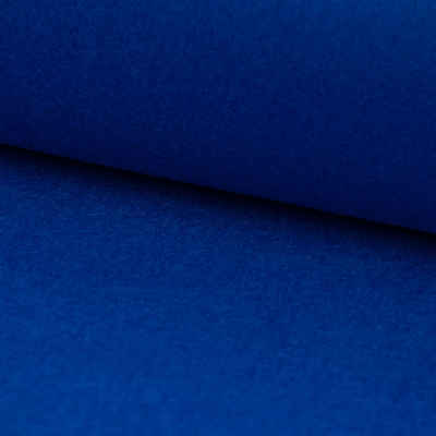 SCHÖNER LEBEN. Stoff Kreativstoff Filz 1,5mm Stärke einfarbig royalblau 90cm Breite