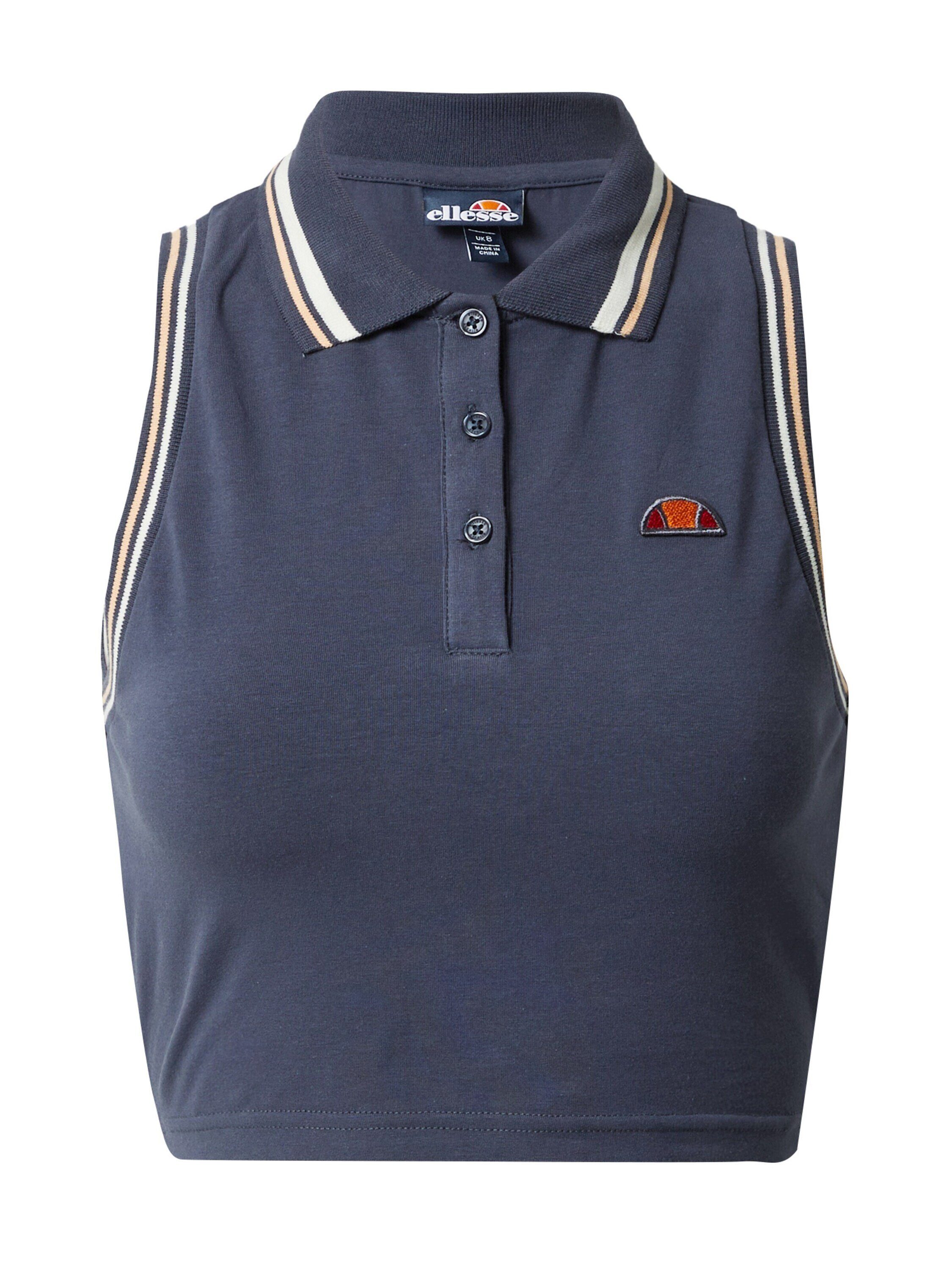 Ellesse Shirttop (1-tlg) Stickerei