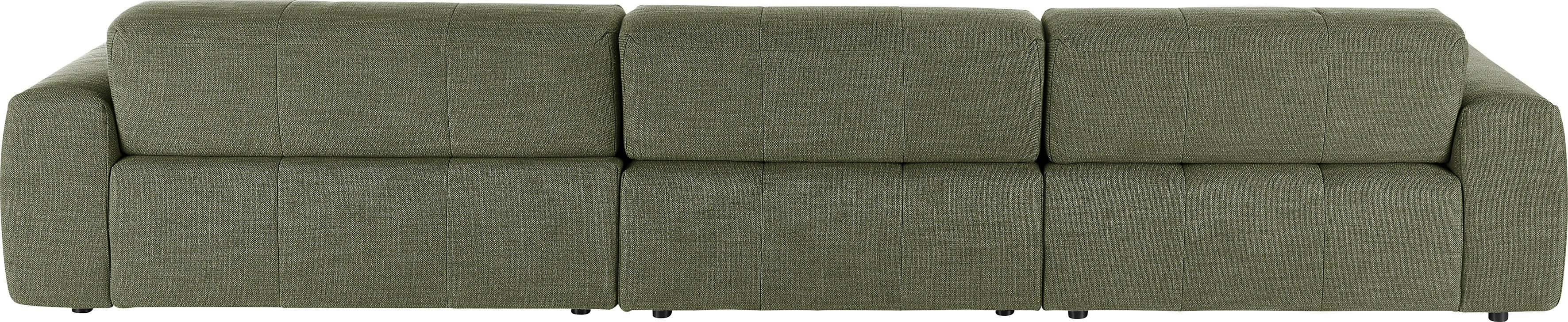 3C Candy Ecksofa Yoshy mit Komfortfunktionen, modern und bequem, L-Form, Zwei verschiedene Sitztiefen durch verstellbare Rückenlehne