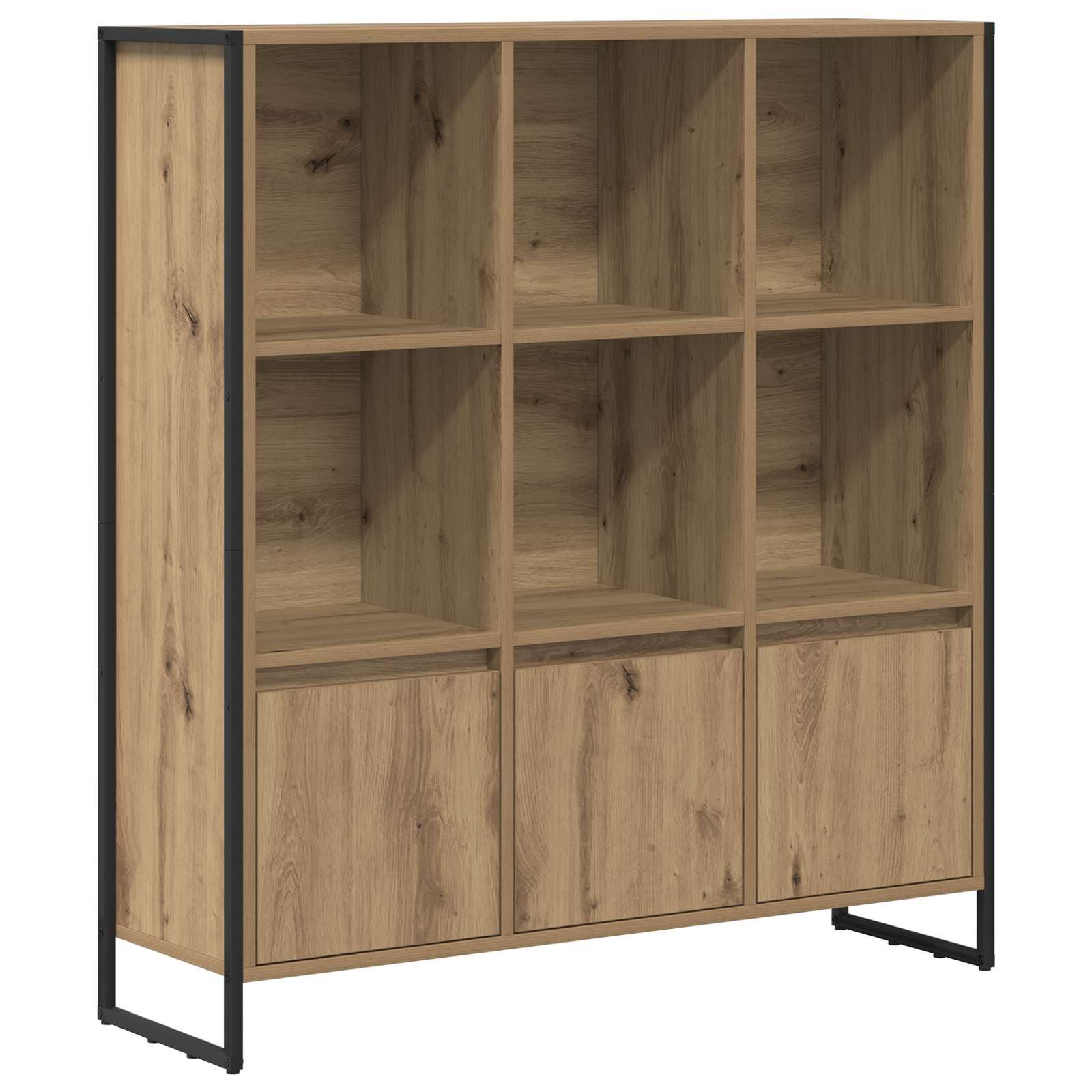 vidaXL Bücherregal Bücherregal 99,5 x 30 x 108 cm Holzwerkstoff, 1-tlg.