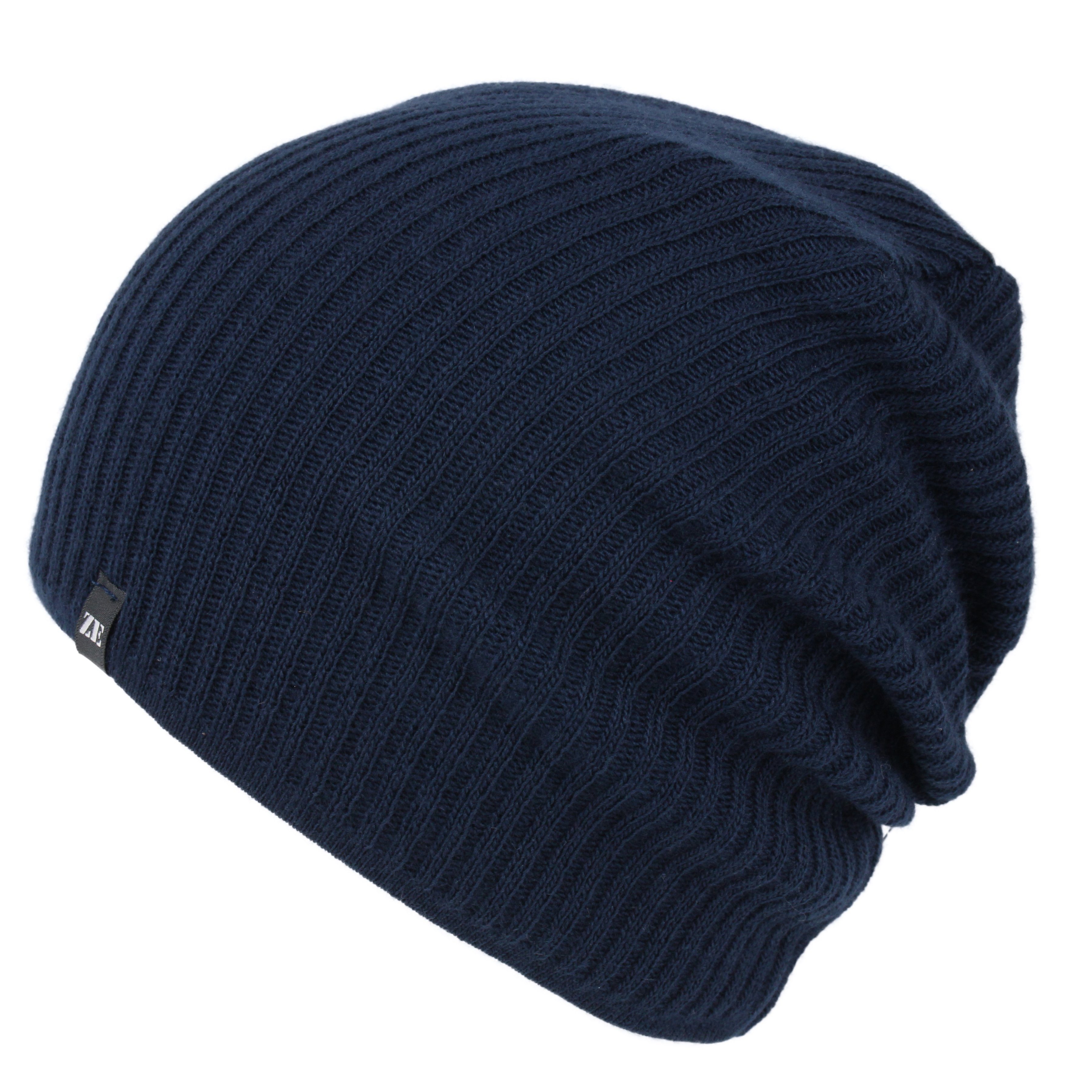 Mütze "Linus" ZEBRO königsblau Strickmütze