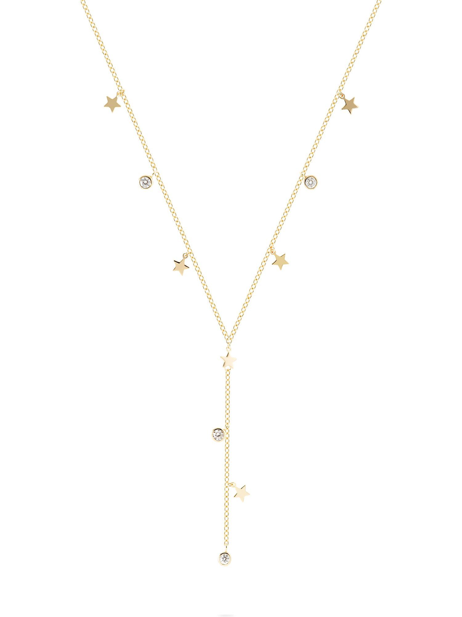CHRIST Silberkette CHRIST Damen-Kette 925er Silber, recycelt Zirkonia