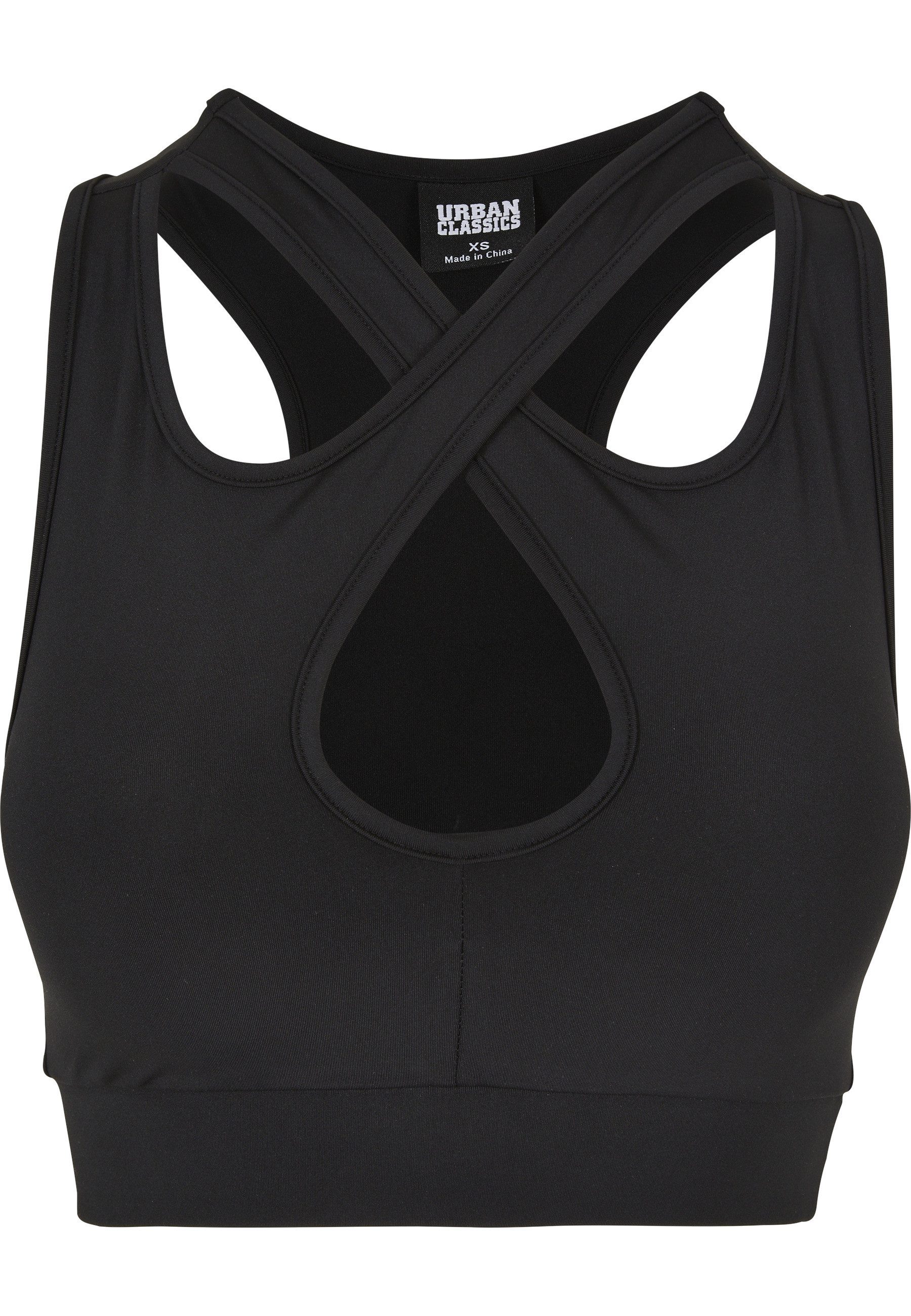 Bralette Urban Classics Damen Ladies Crossed Sprots Bra