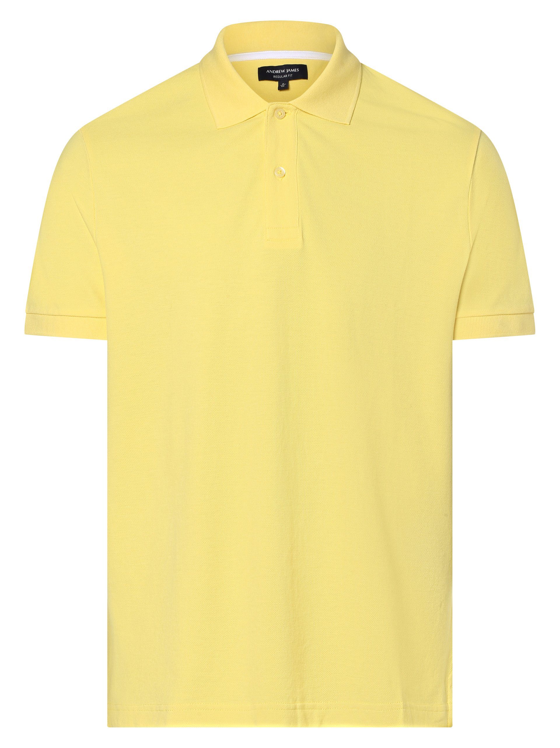 Andrew James Poloshirt gelb