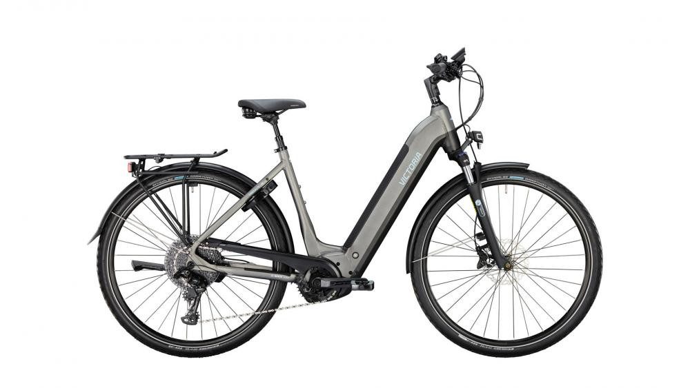 Victoria E-Bike VICTORIA Elektro-Trekkingrad "TRESALO 16" (1), Wave, 28", bat black m