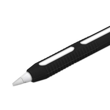 kwmobile Stifthülle Silikon Hülle für Apple Pencil (2. Gen), Pen Cover Case - Stift Schutzhülle - Schutz Abdeckung Ladeanschluss