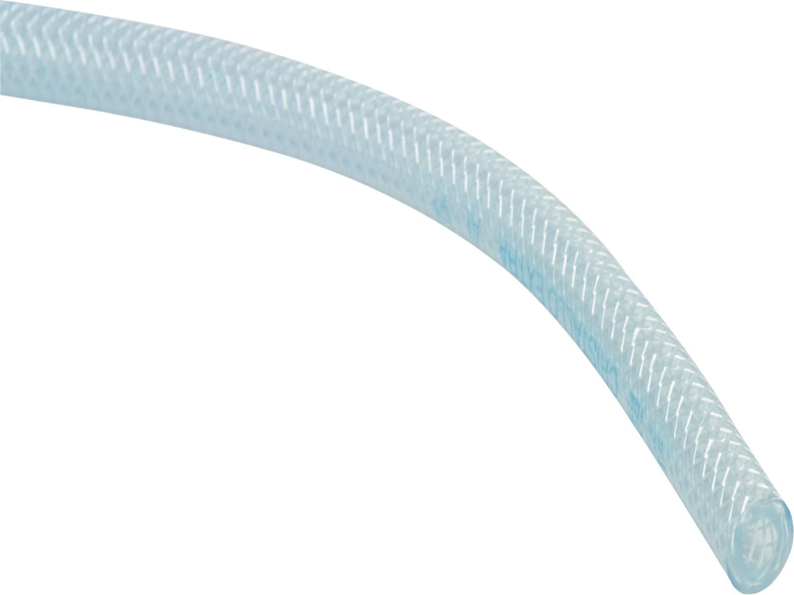 Schlauch PVC-Schlauch mit Textileinlage, Transparent - 3/8 Zoll