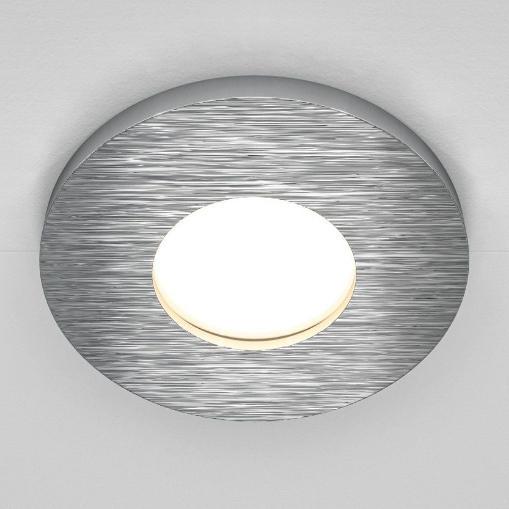 click-licht Einbauleuchte Deckeneinbaustrahler Stark in Silber GU10 IP65 rund, keine Angabe, Leuchtmittel enthalten: Nein, warmweiss, Einbaustrahler, Einbauleuchte