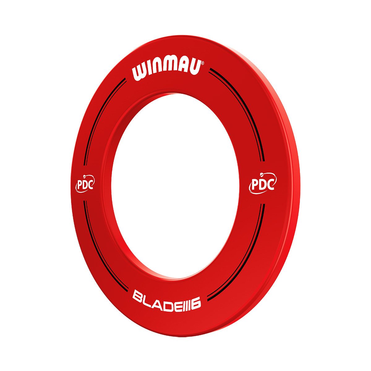 Winmau Dart-Wandschutz Surround PDC red 4456, Dartscheibe Dart Scheibe Darts