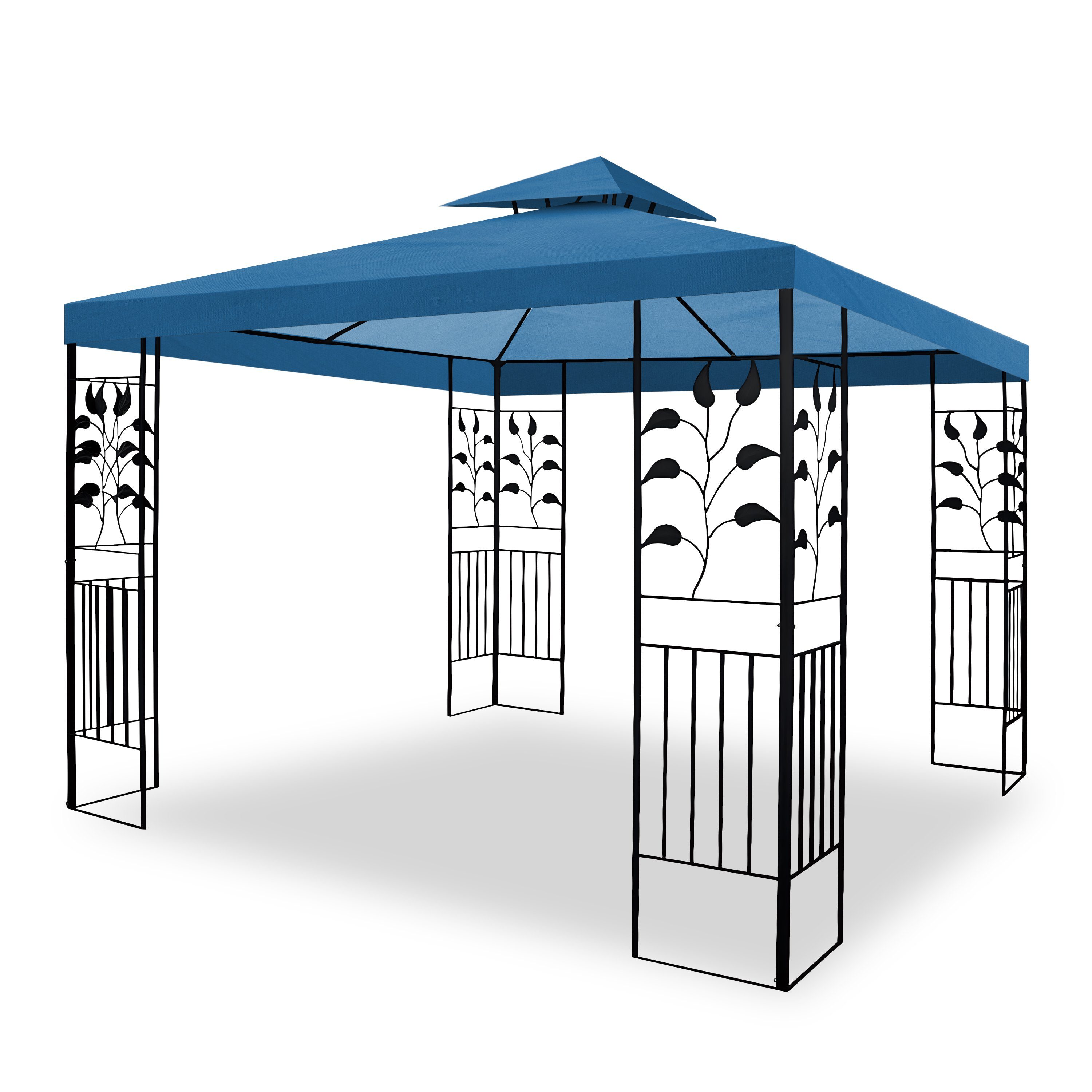 habeig Pavillon 100% Wasserdicht Toskana Metallpavillon günstig online kaufen