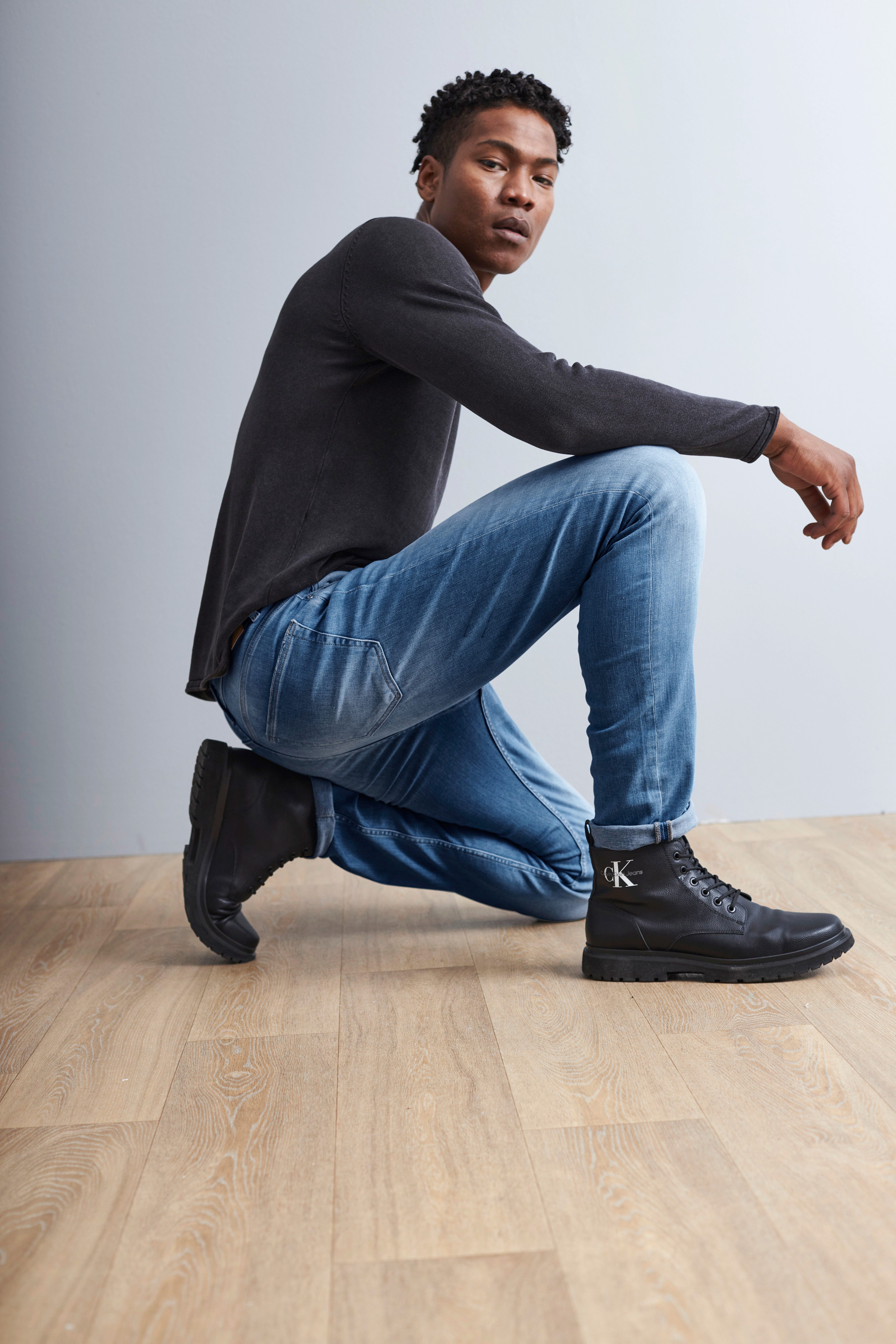 ONLY & SONS Rundhalspullover OS WASH CREW KNIT CS