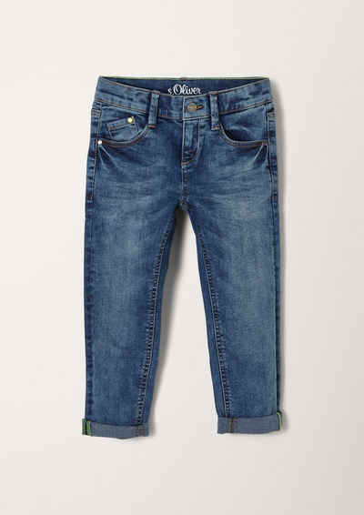 s.Oliver 5-Pocket-Jeans »Slim: Slim leg-Jeans« Waschung